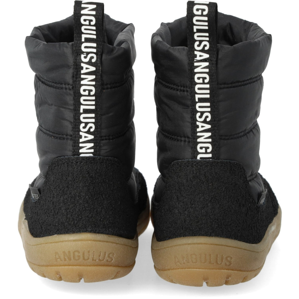 Angulus Black/Black Let Og Fleksibel TEX-vinterstøvle I Nylon