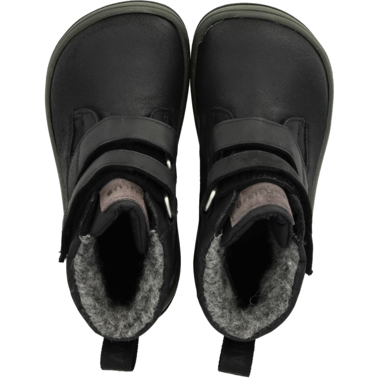 Angulus Black/Dark Grey TEX-støvle I Nylon Med Slidstærke Læderdetaljer