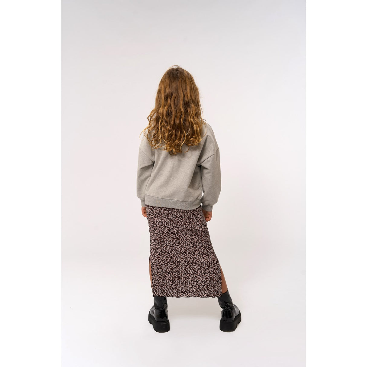The New Light Grey Melange TNPolina OS Sweatshirt