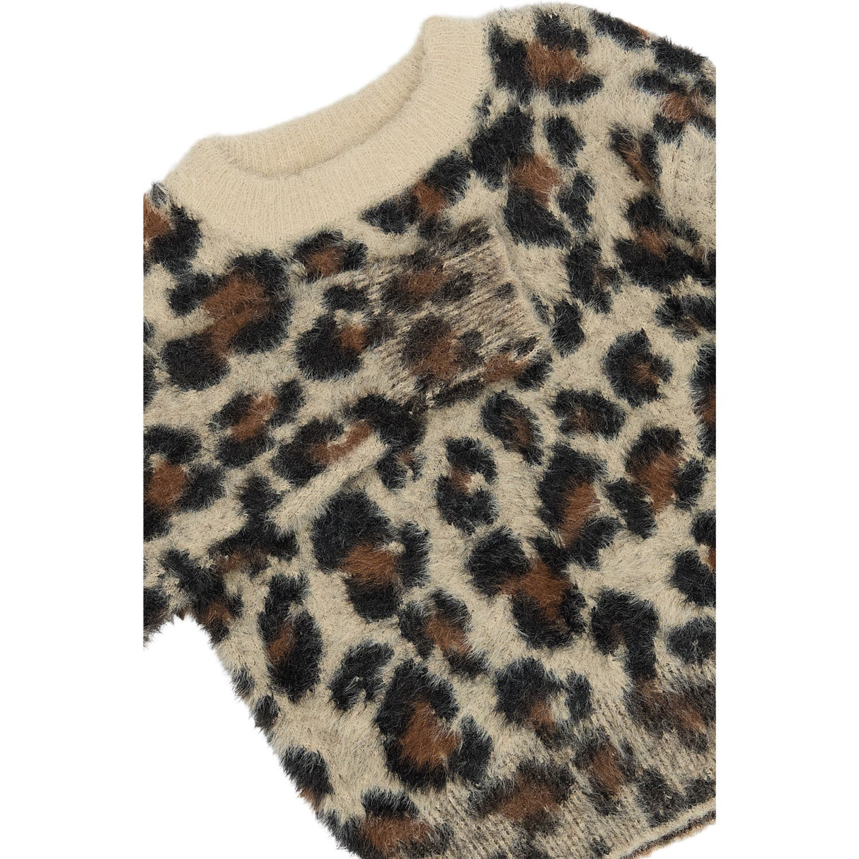 The New Feather Gray AOP TNPamilla Jacquard Pullover