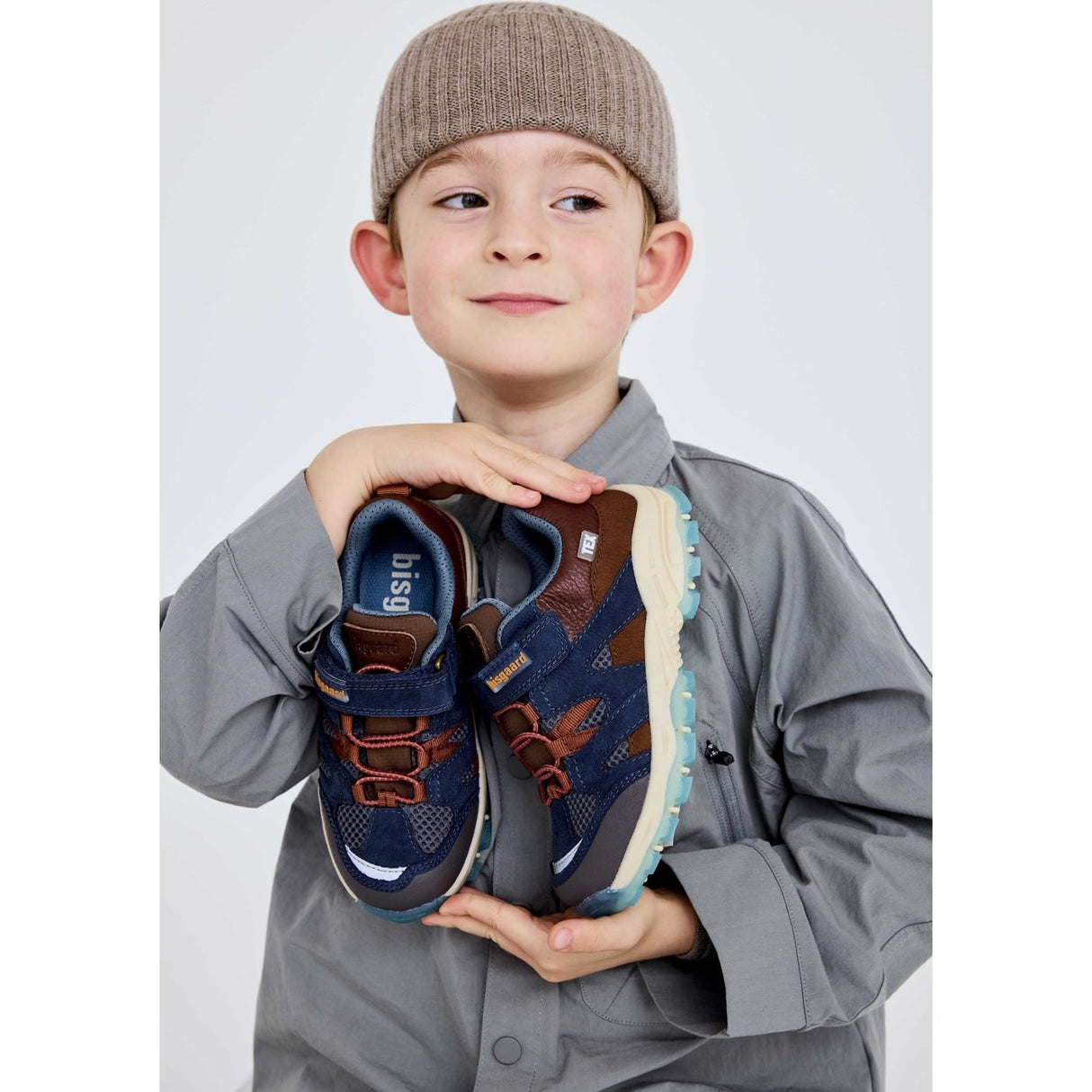 Bisgaard Navy Pilou Tex Støvler