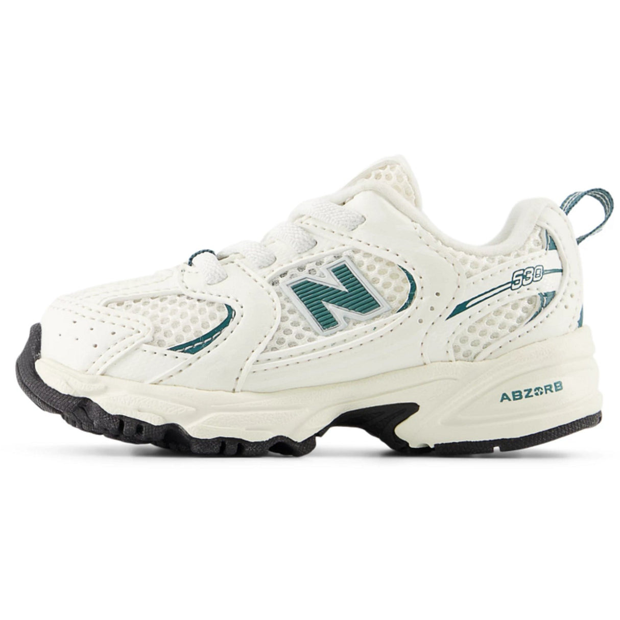 New Balance Sea Salt 530 Kids Bungee Lace Sneakers