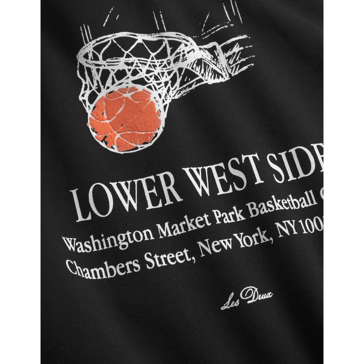 Les Deux Kids Black West Side Hættetrøje KIDS