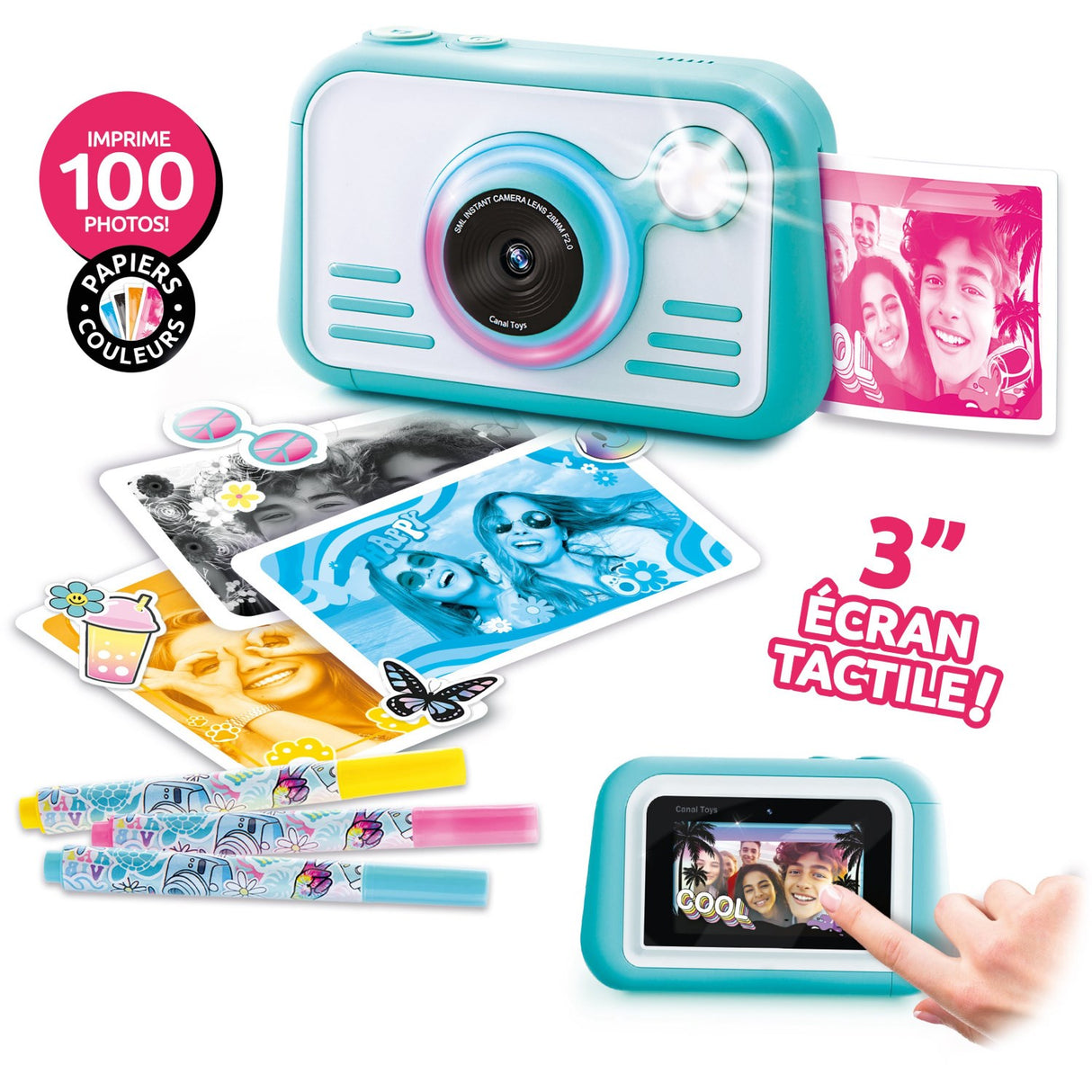 Studio Creator Photo Creator Instant Kamera med Farvefotopapir