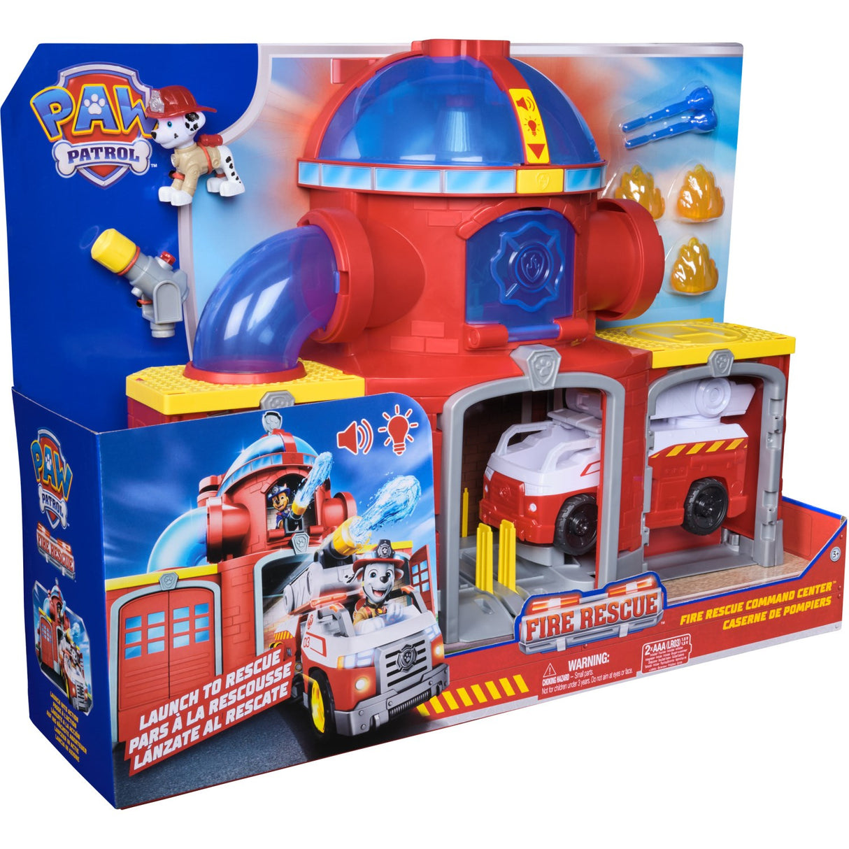 Paw Patrol Brandredning Brandstation Sæt