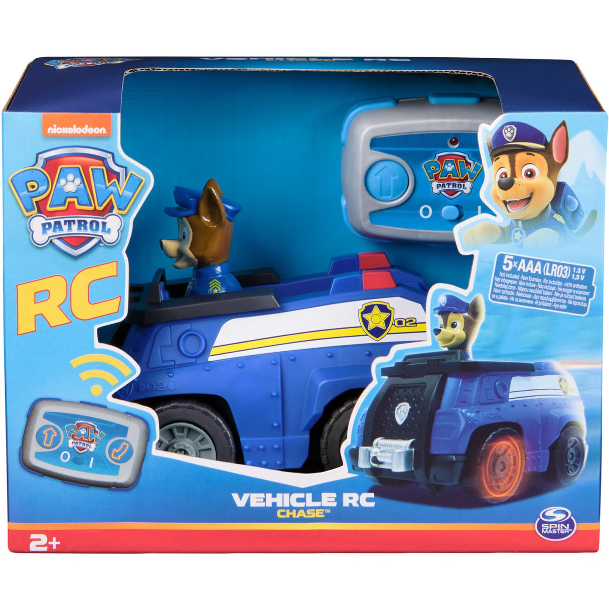 Paw Patrol 1:24 Rc Køretøj Chase