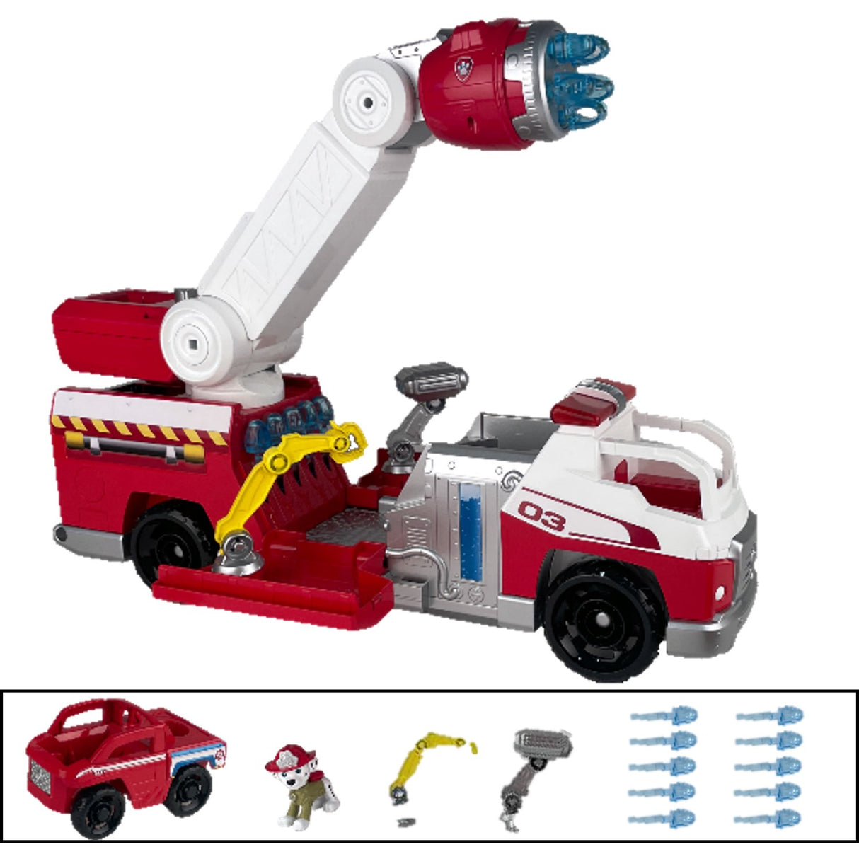 Paw Patrol Brandredning Deluxe Brandbil