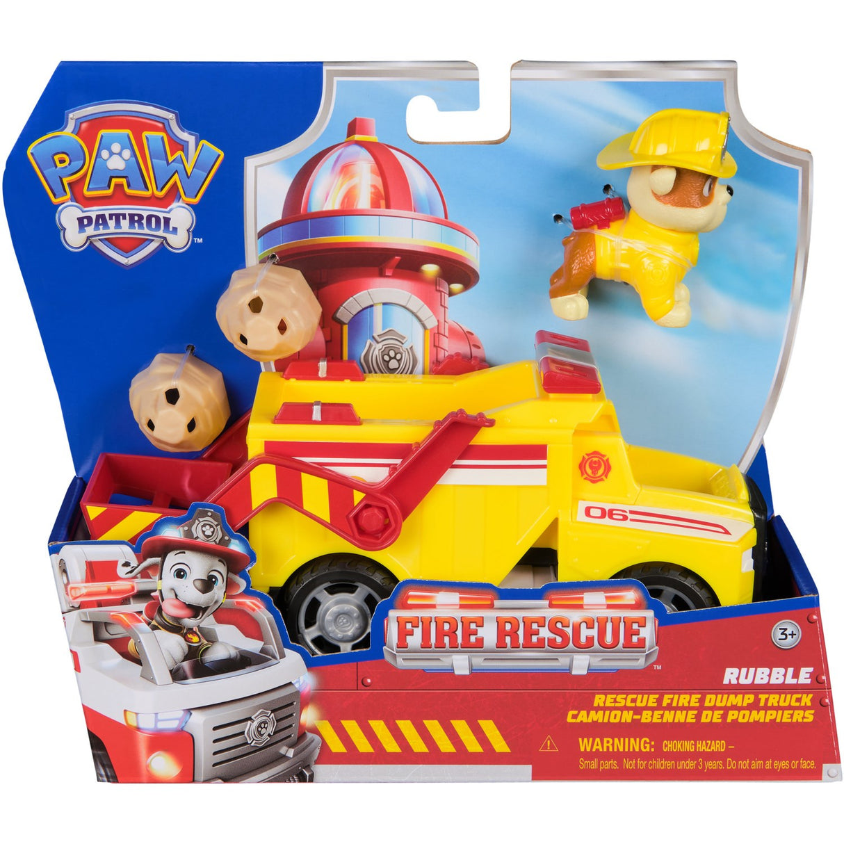 Paw Patrol Brandredning Køretøj Rubble
