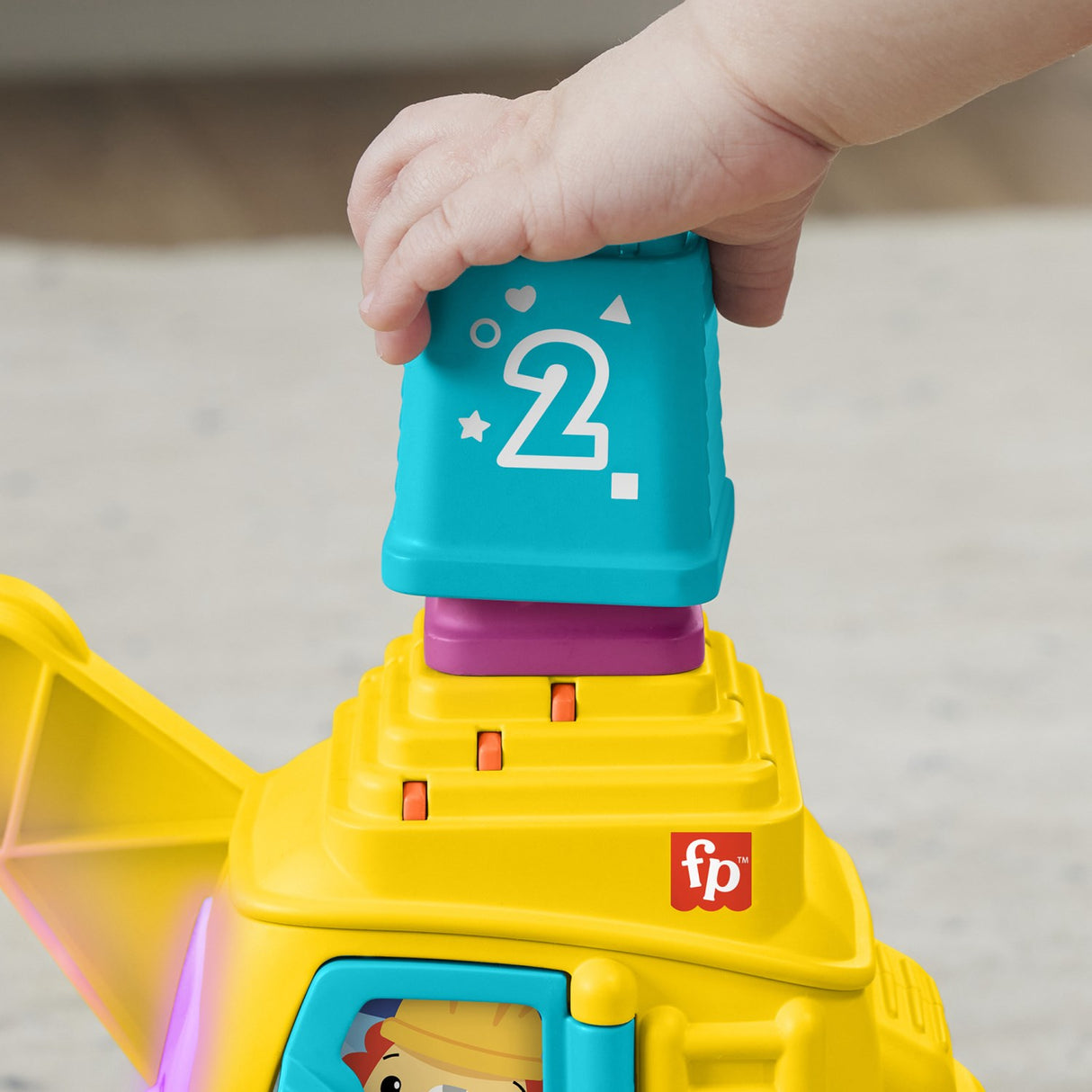 Fisher-Price® Tæl & Stabl Kran