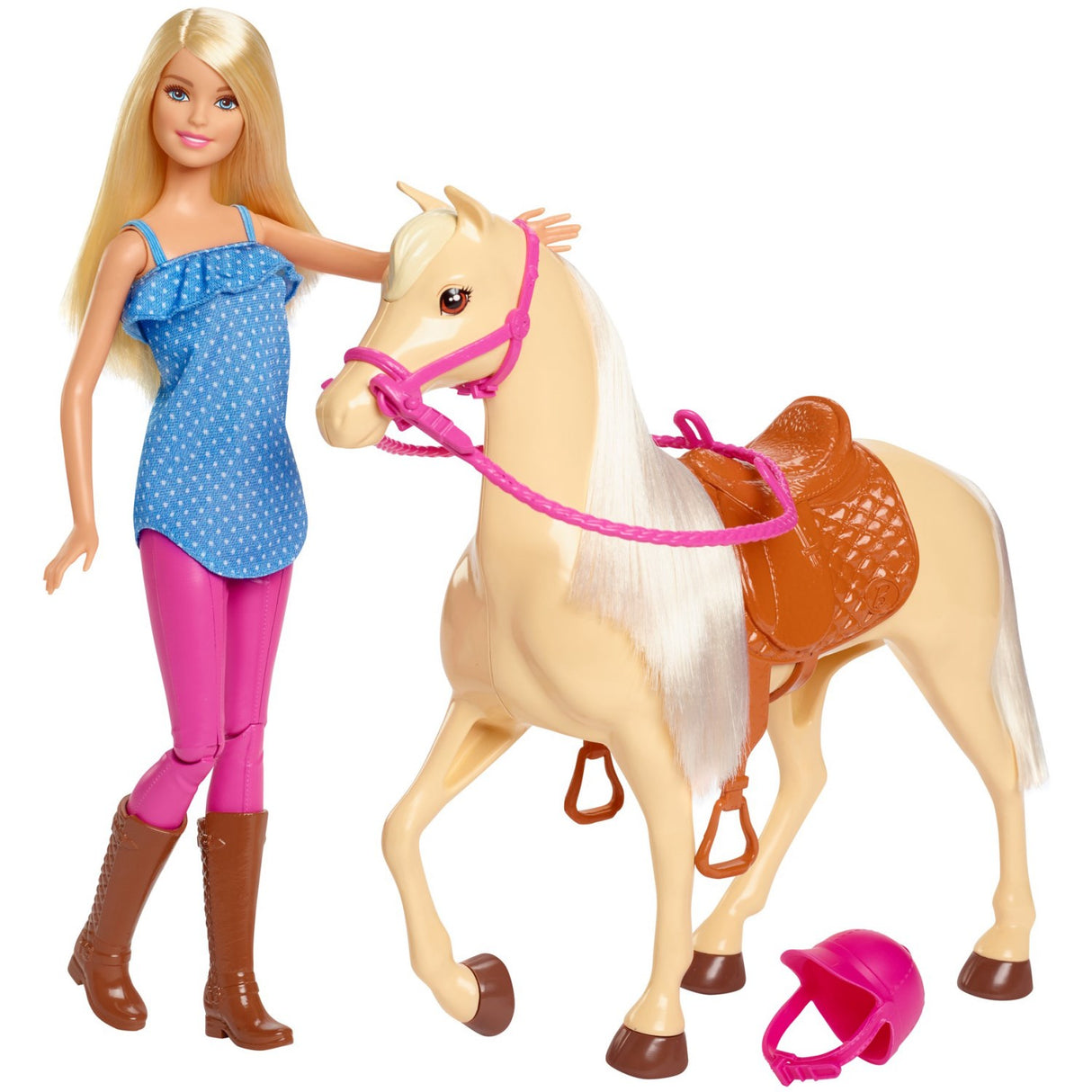 Barbie® Dukke Og Hest