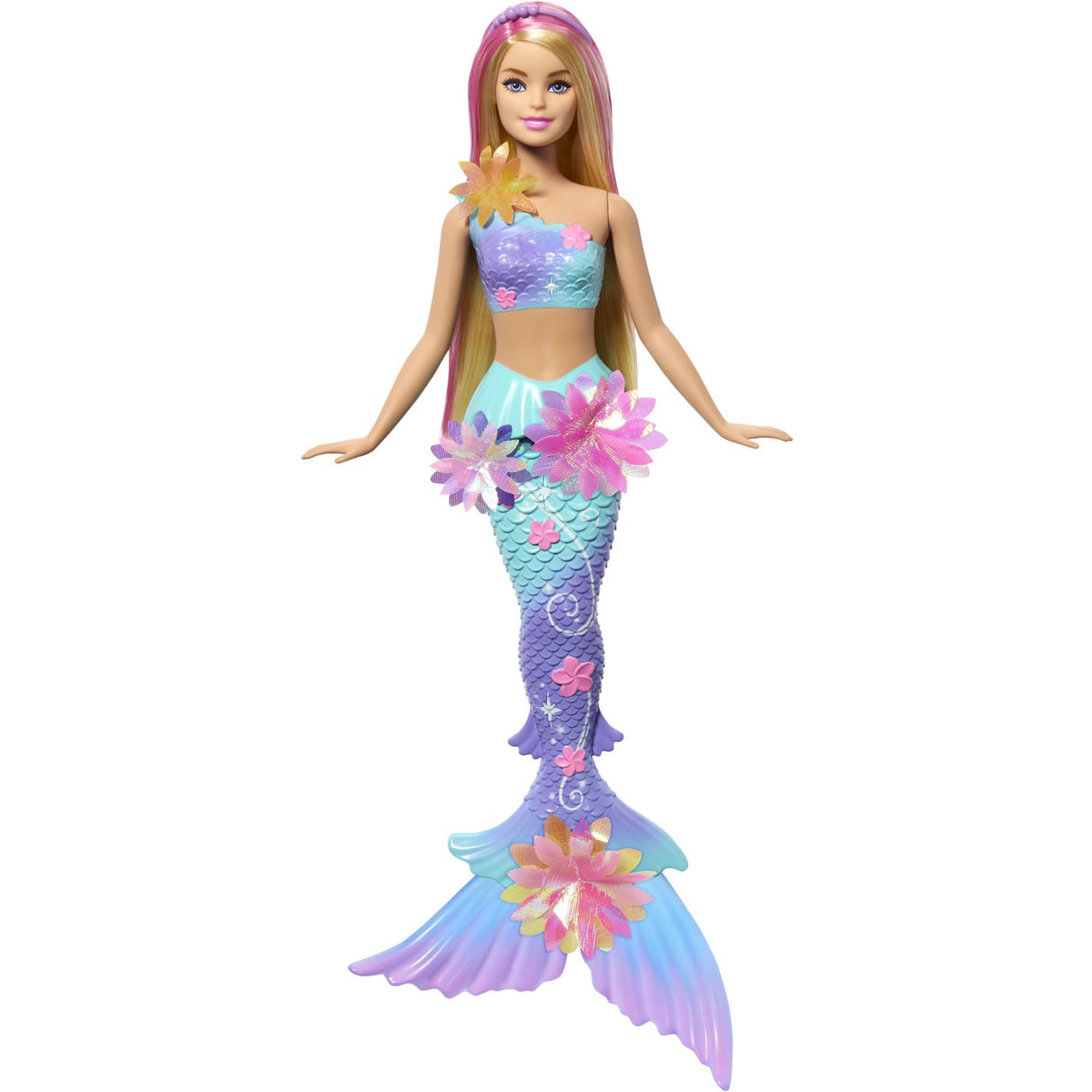 Barbie® Blooming Magic Hvid Havfrue Dukke