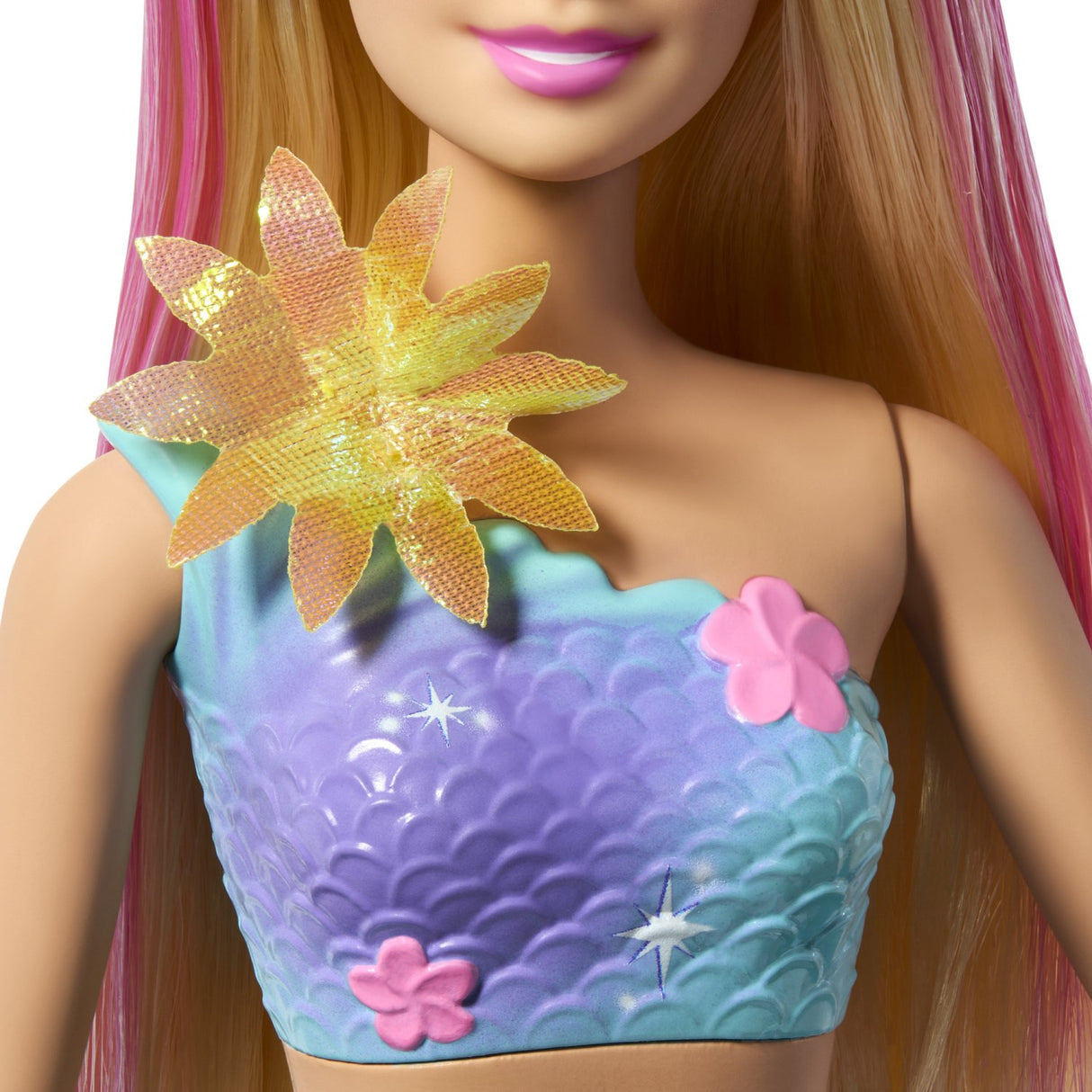 Barbie® Blooming Magic Hvid Havfrue Dukke
