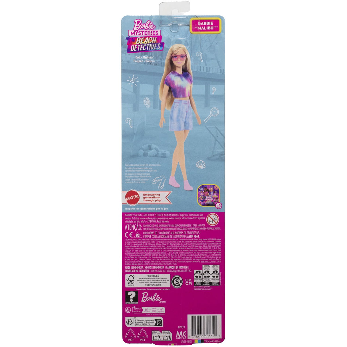 Barbie® Mysteries Malibu Core Dukke