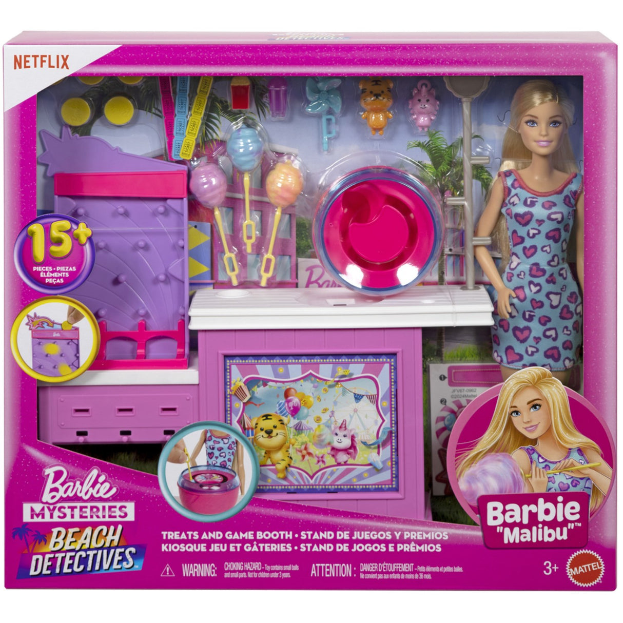 Barbie® Mysteries Candyfloss & Spil Sæt