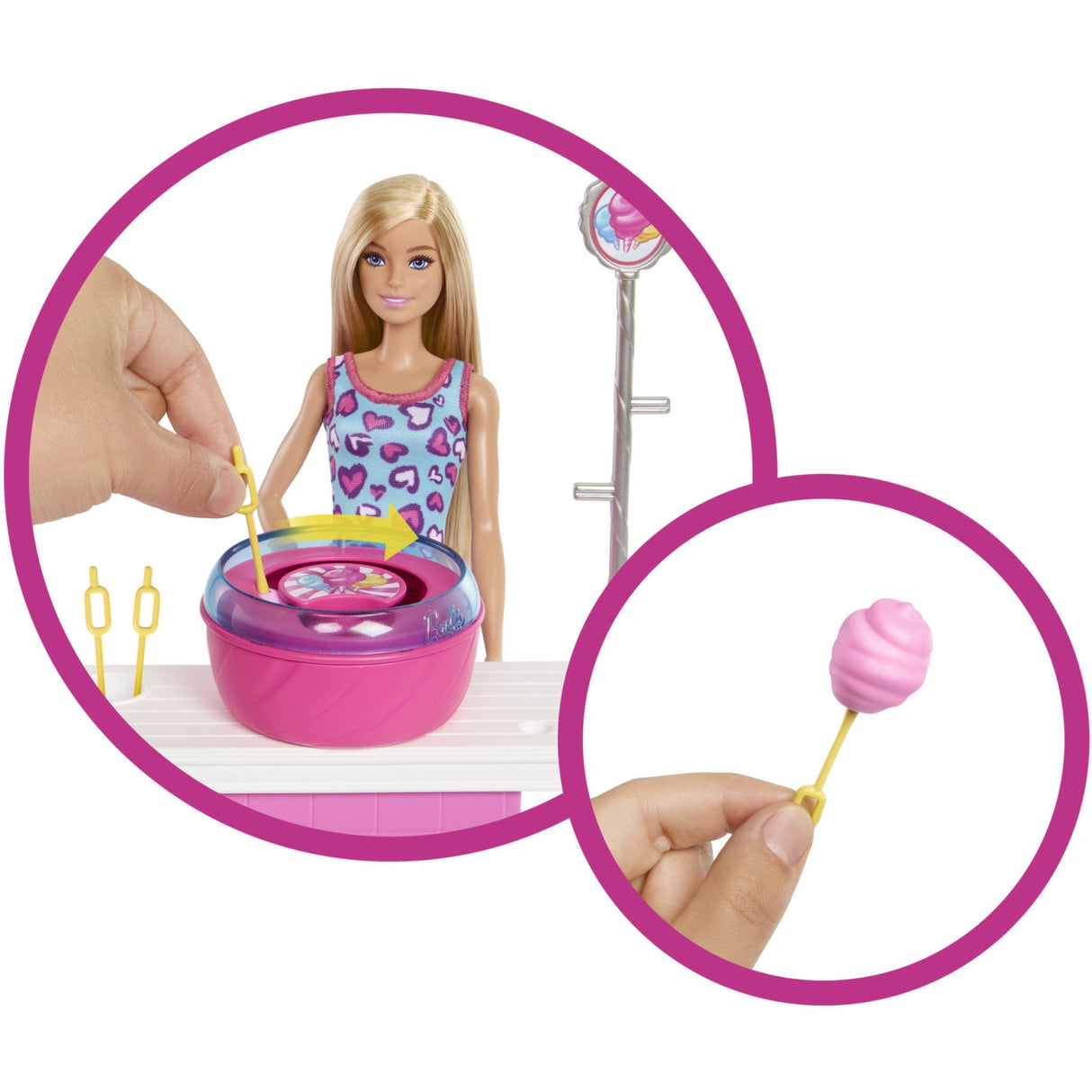 Barbie® Mysteries Candyfloss & Spil Sæt