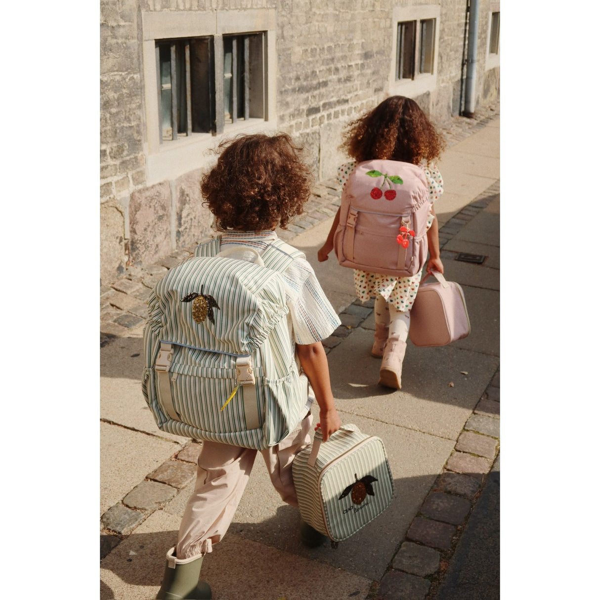 Konges Sløjd Duo Verde Clover Skoletaske