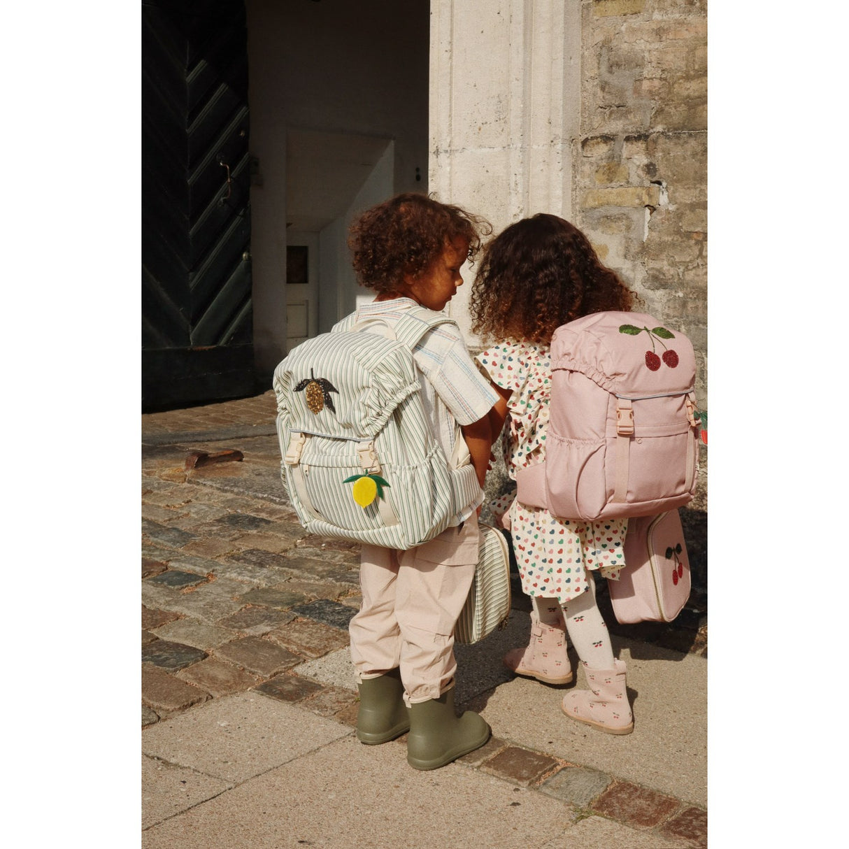 Konges Sløjd Duo Verde Clover Skoletaske