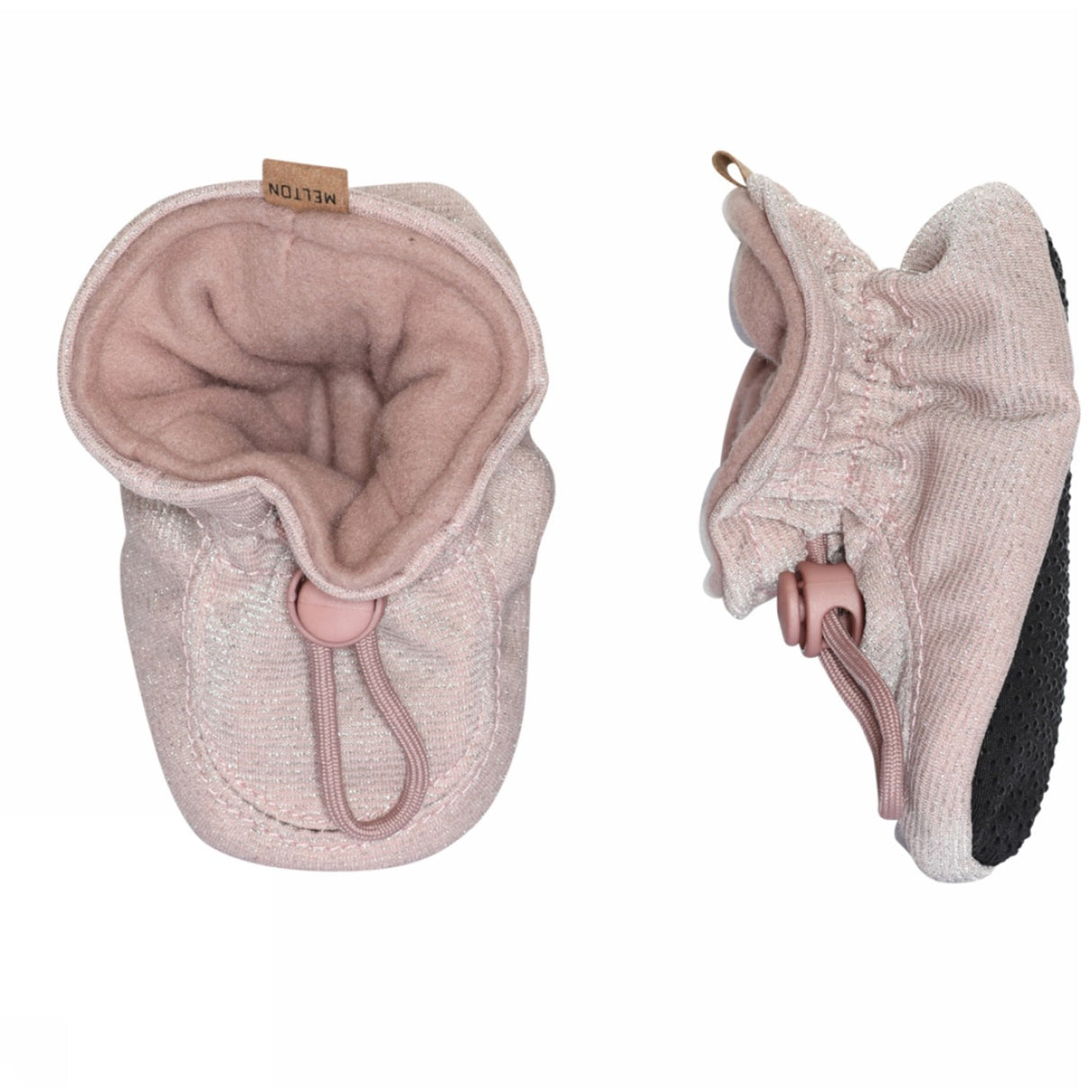 MELTON Tekstil Futter Glimmer Alt Rosa