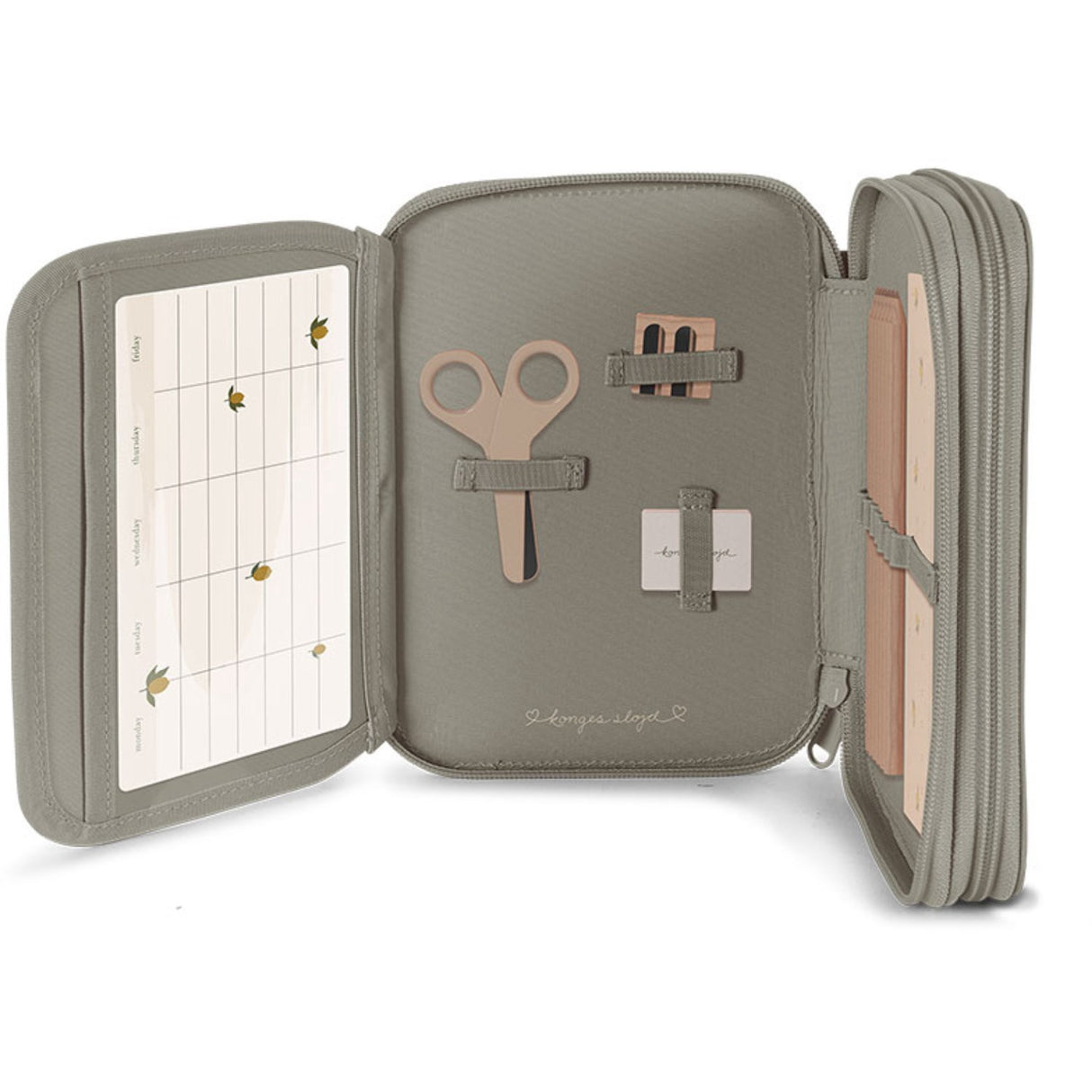 Konges Sløjd Tiger Oak Clover Penalhus