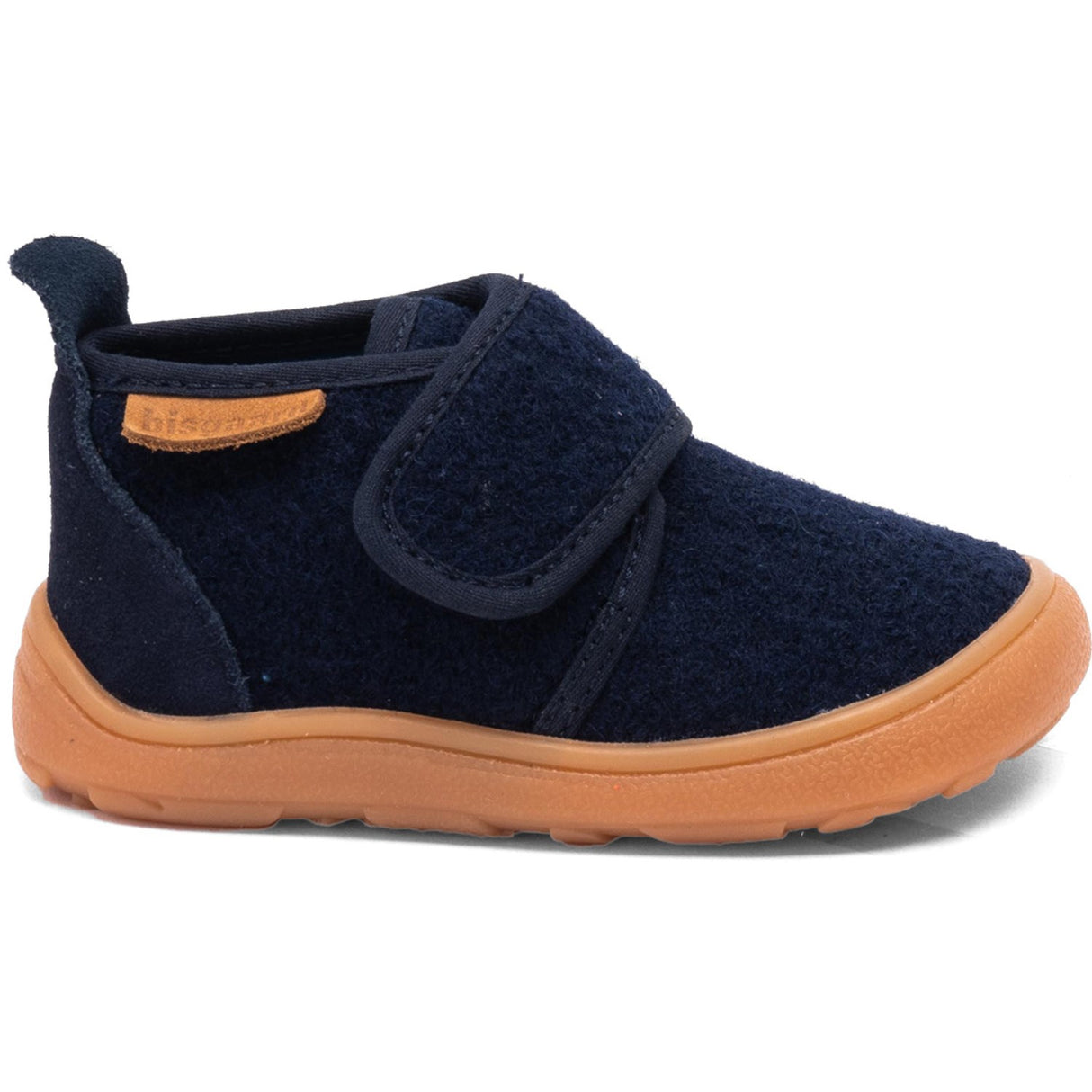 Bisgaard Navy Barefoot Basic Hjemmesko
