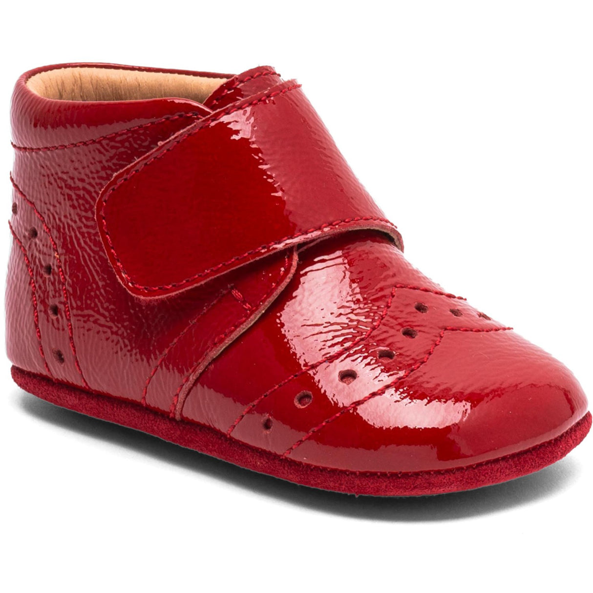 Bisgaard Red Patent Petit Hjemmesko