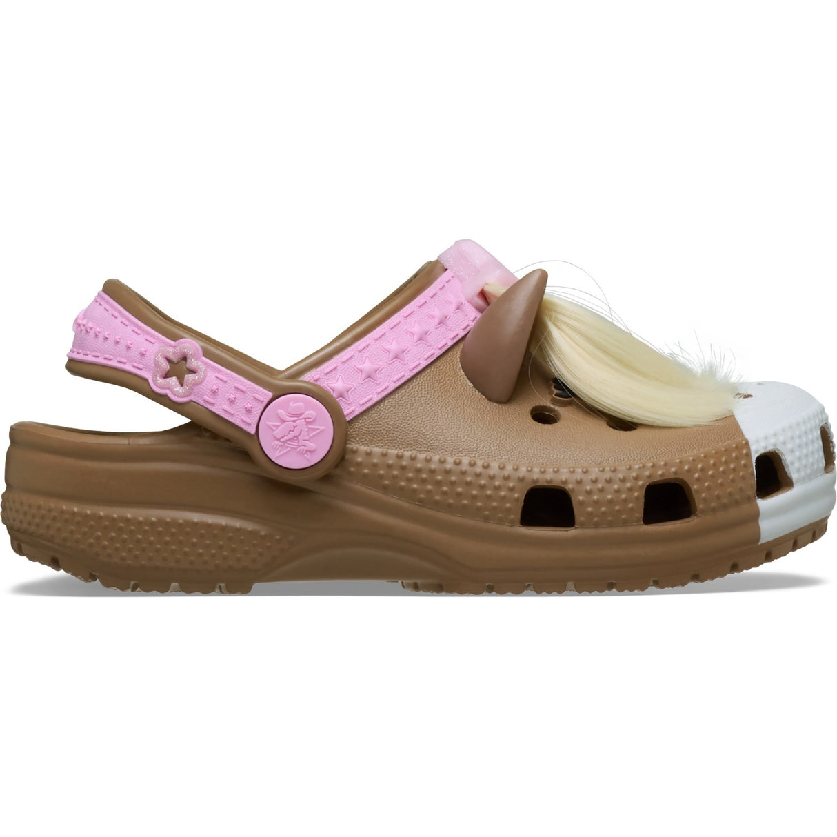 Crocs Milk Chocolate Classic IAM Horse Clog
