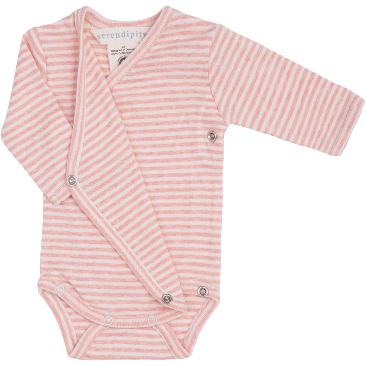 Serendipity Coral/Offwhite Newborn Slå-om Body