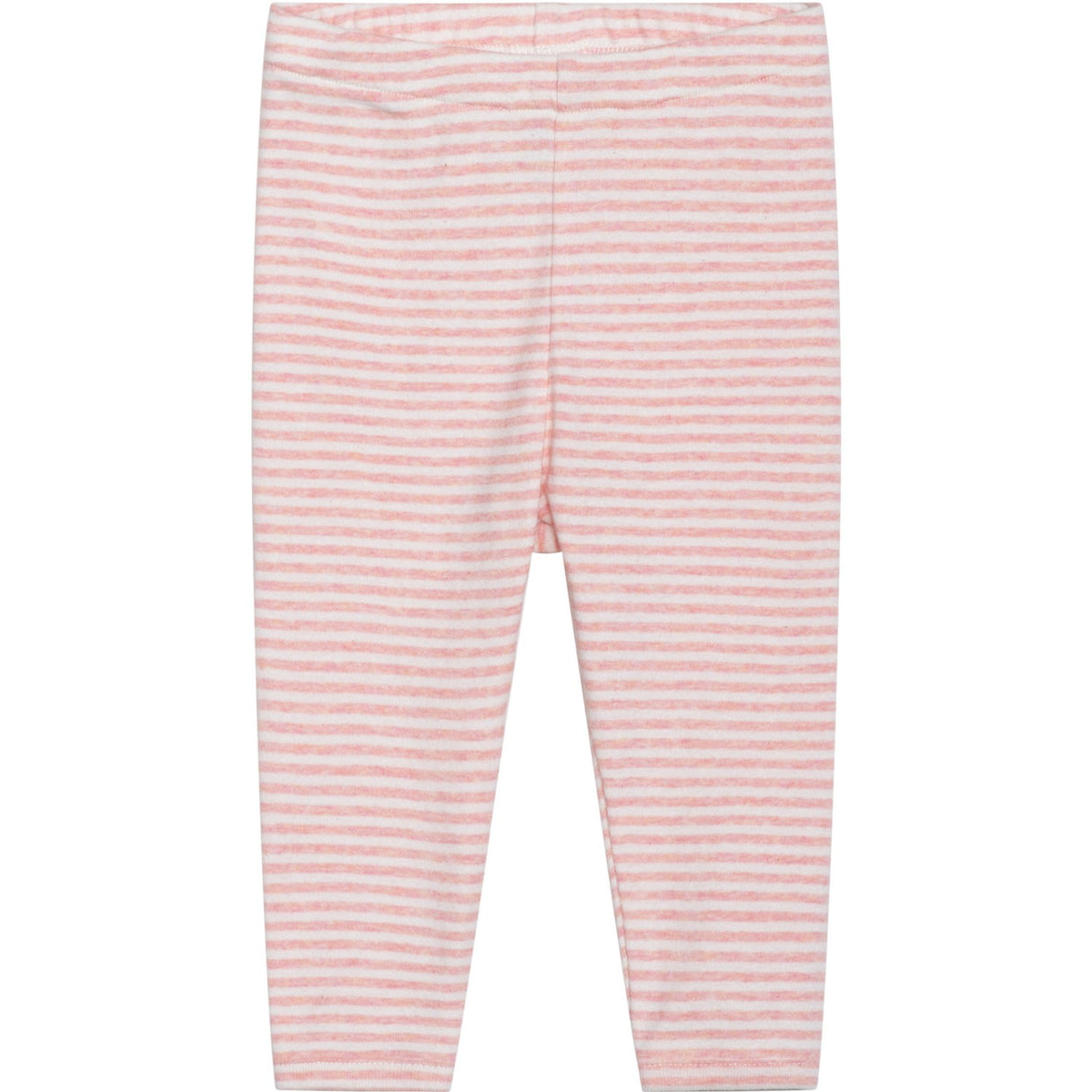 Serendipity Coral/Offwhite Baby Leggings Stripe