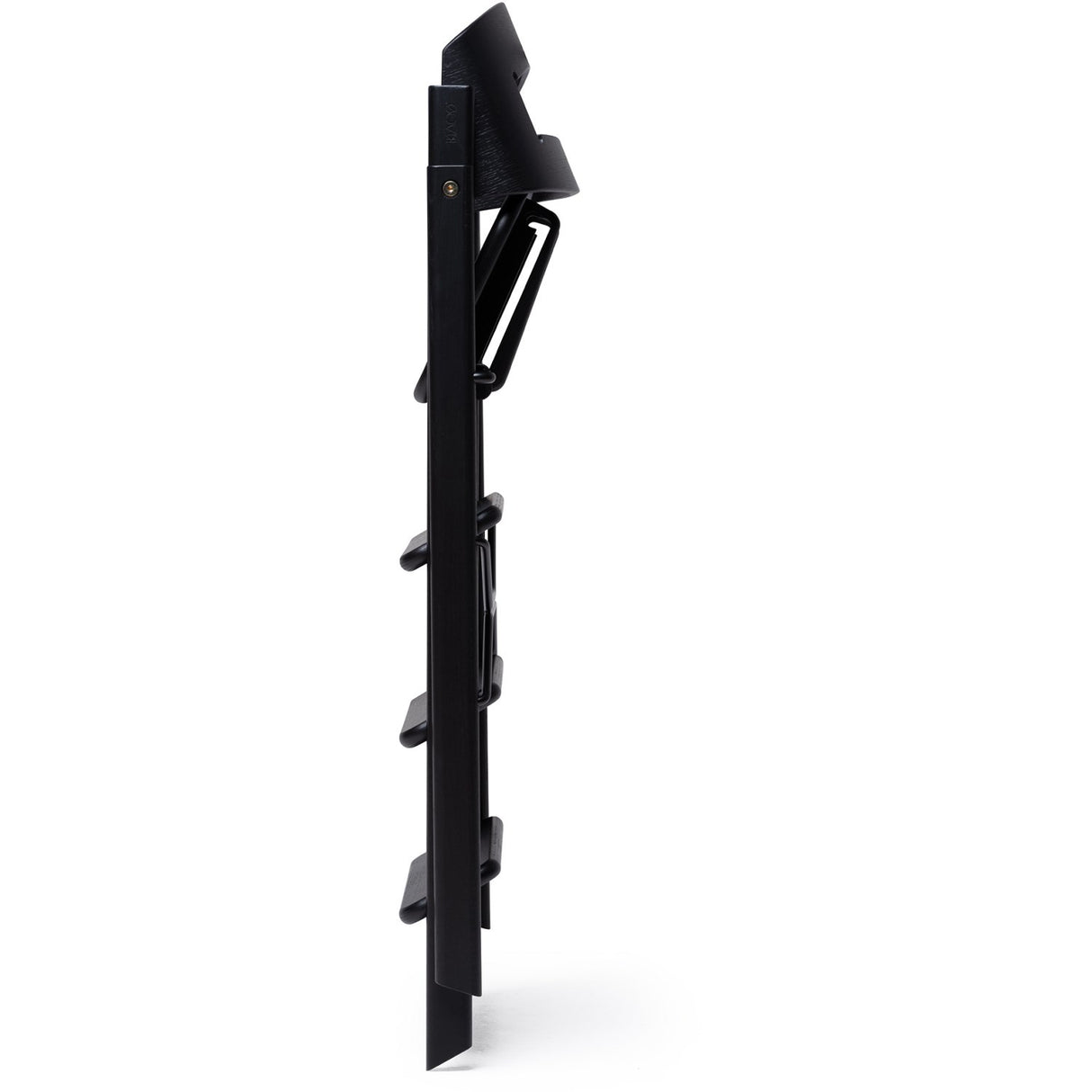 KAOS Black Klapp Højstol Eg