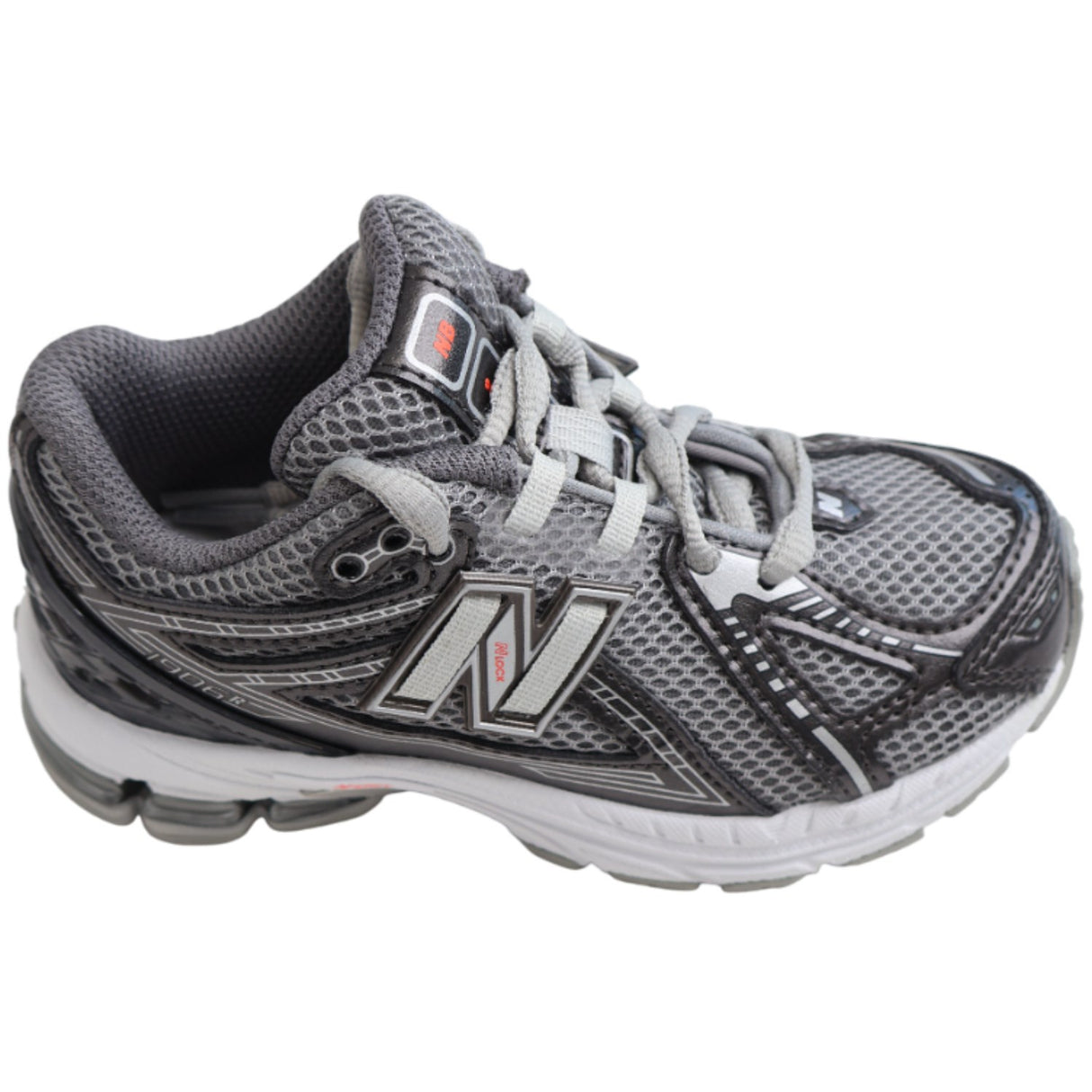 New Balance Black Metallic 1906 Kids Lace Sneakers