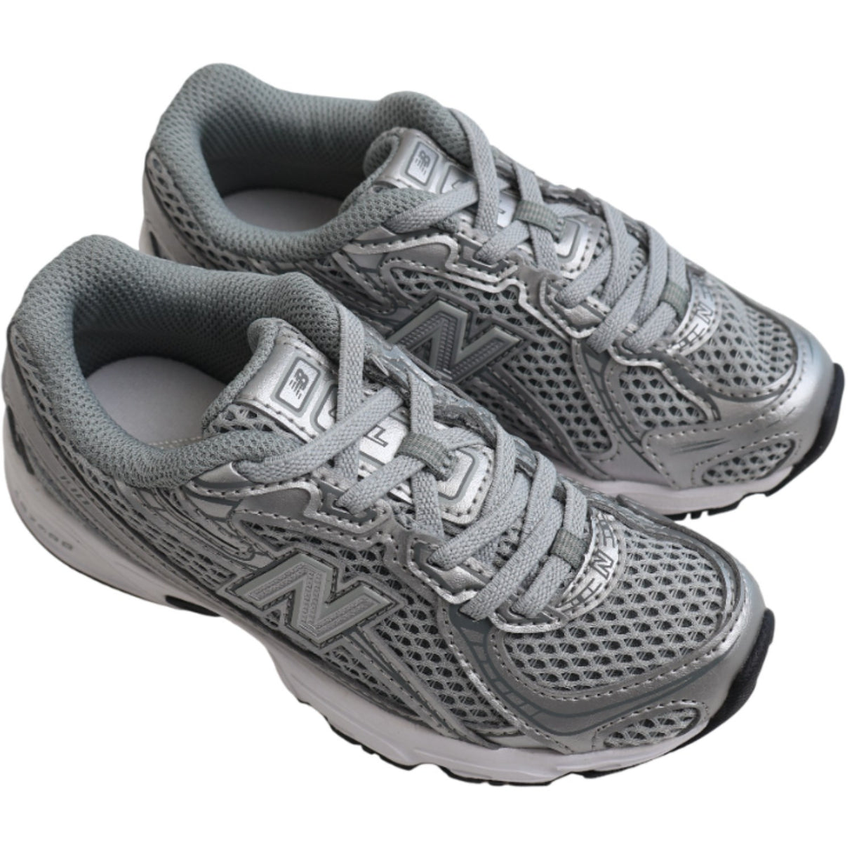 New Balance Raincloud 740 Kids Bungee Lace Sneakers