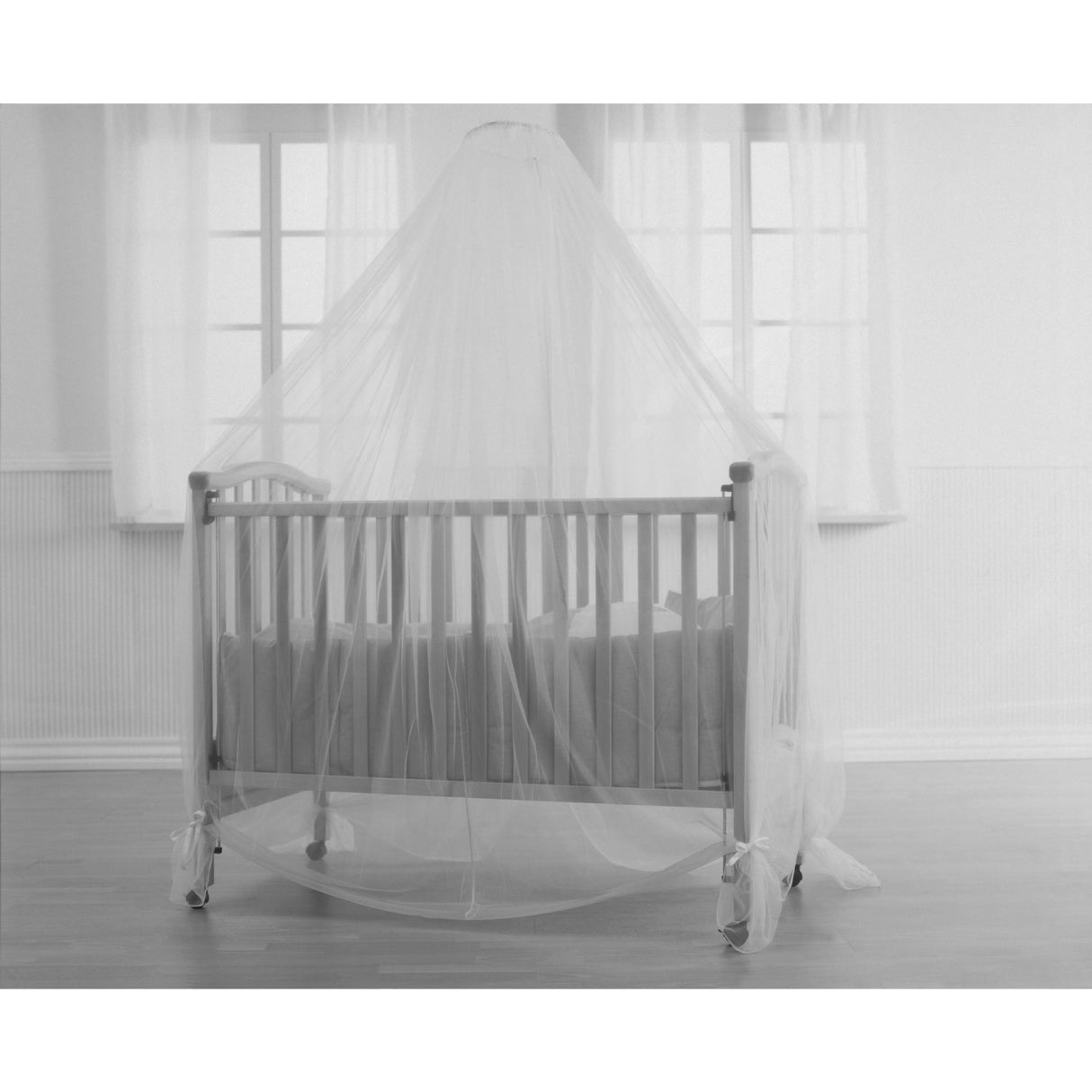 BabyDan Myggenet til Tremmeseng, 60X120 Cm, White