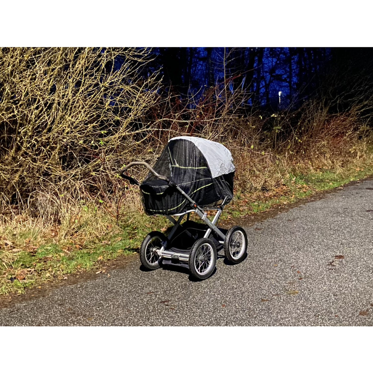 BabyDan Super Safe Myggenet – Kombi Sort