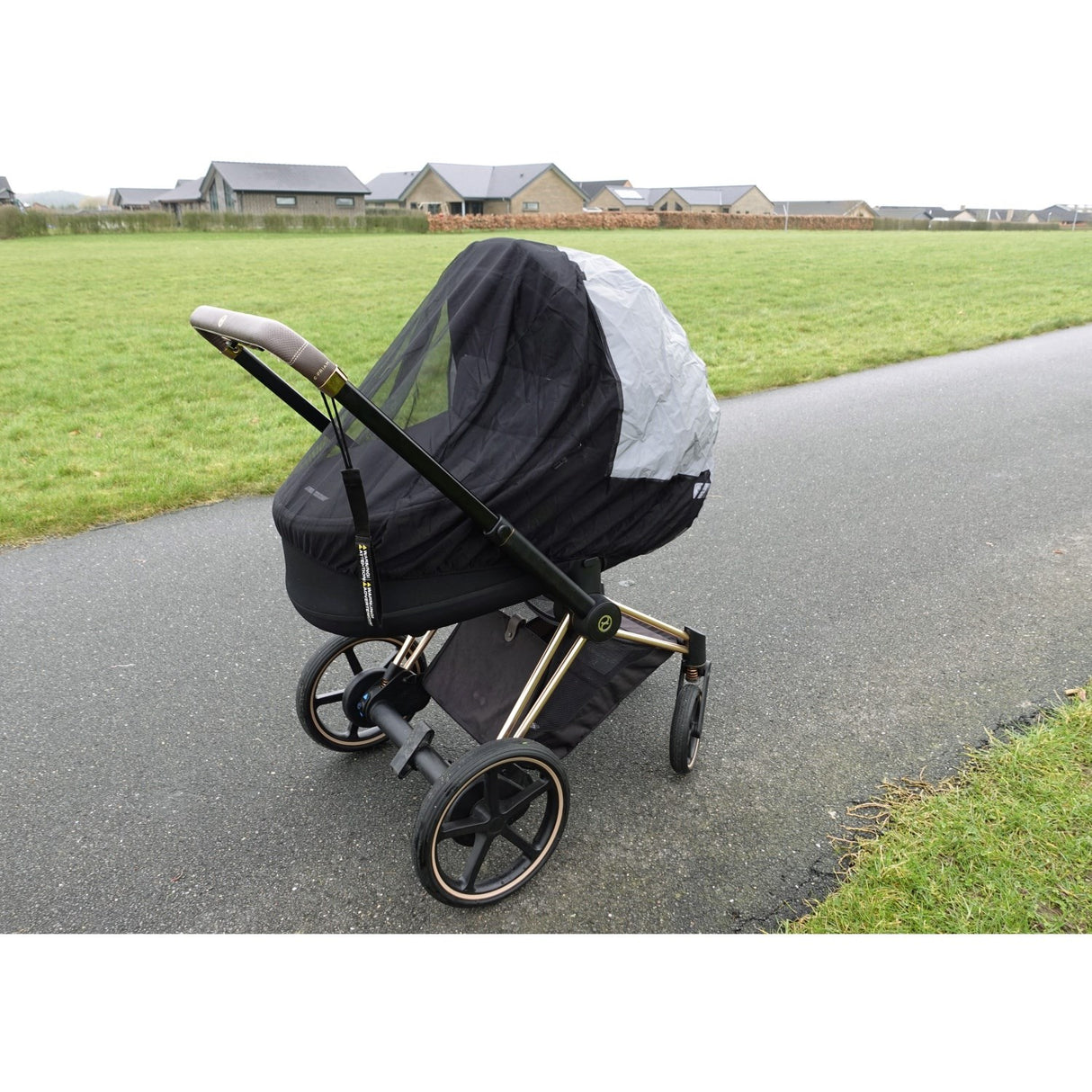 BabyDan Super Safe Myggenet – Kombi Sort