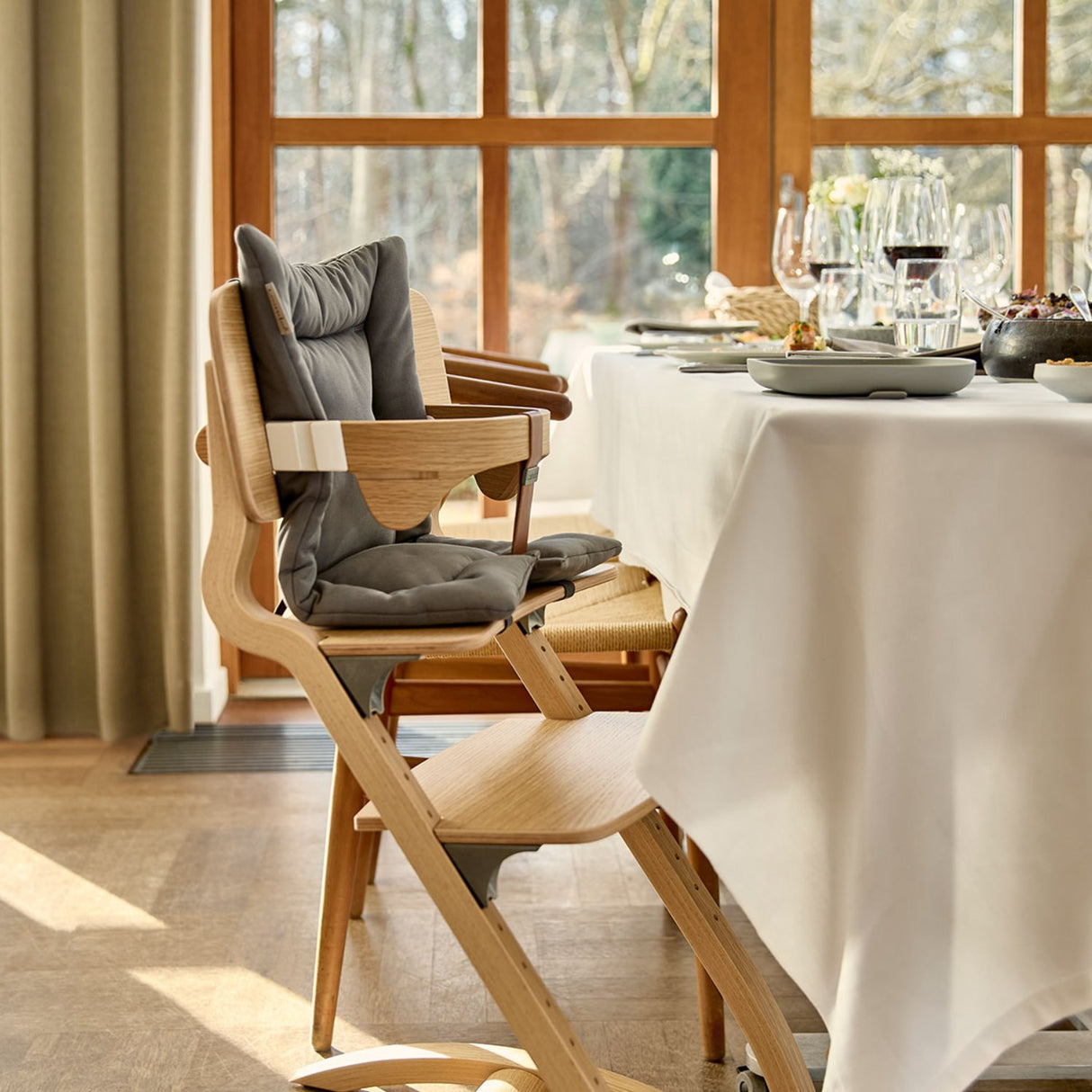 Leander Cool Grey Hynde Til Leander Højstol