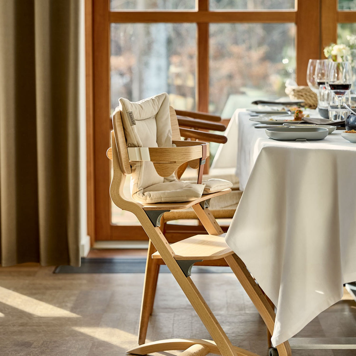 Leander Cappuccino Hynde Til Leander Højstol