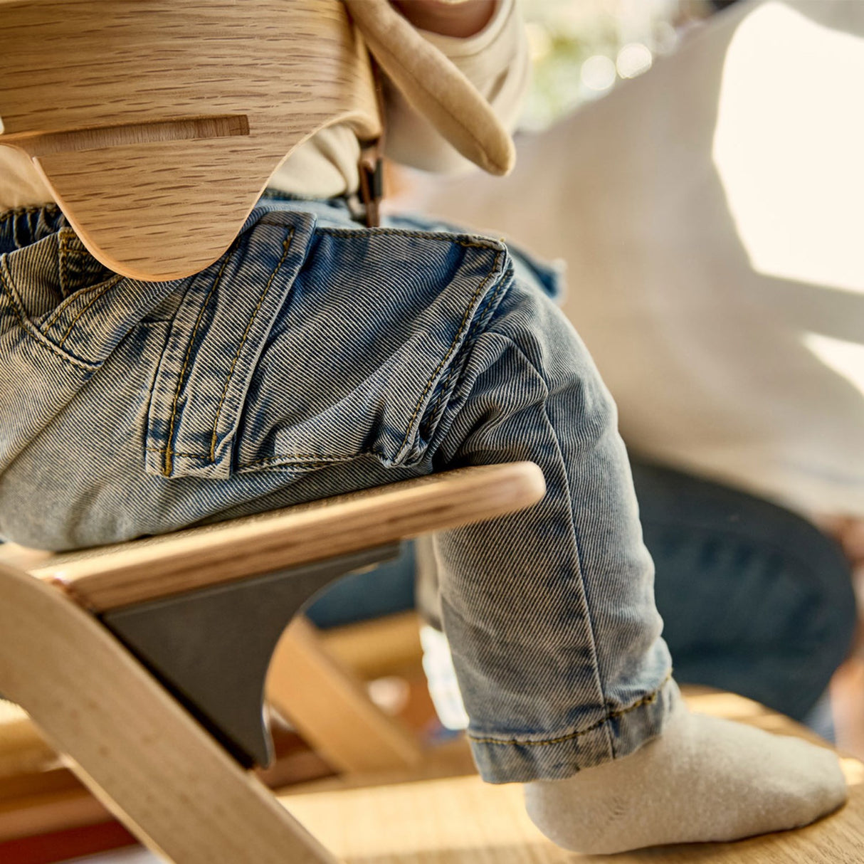 Leander Oak Nature Leander Louie™ Højstol Uden Bøjle