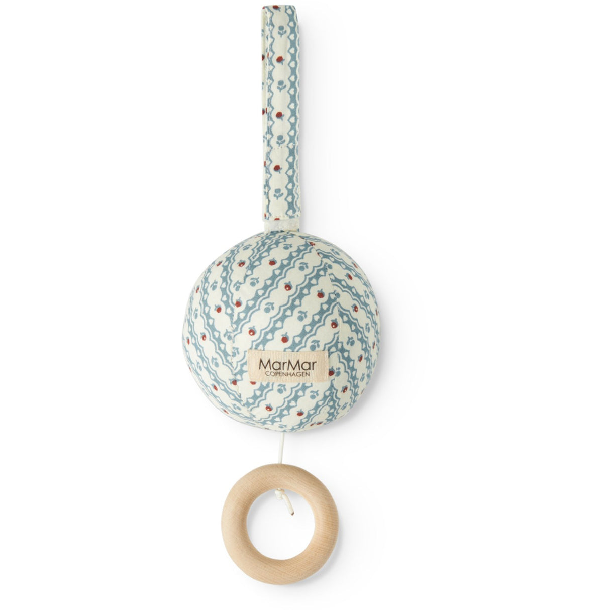 MarMar Cotton Percale Home Floral Stripe Musik Uro