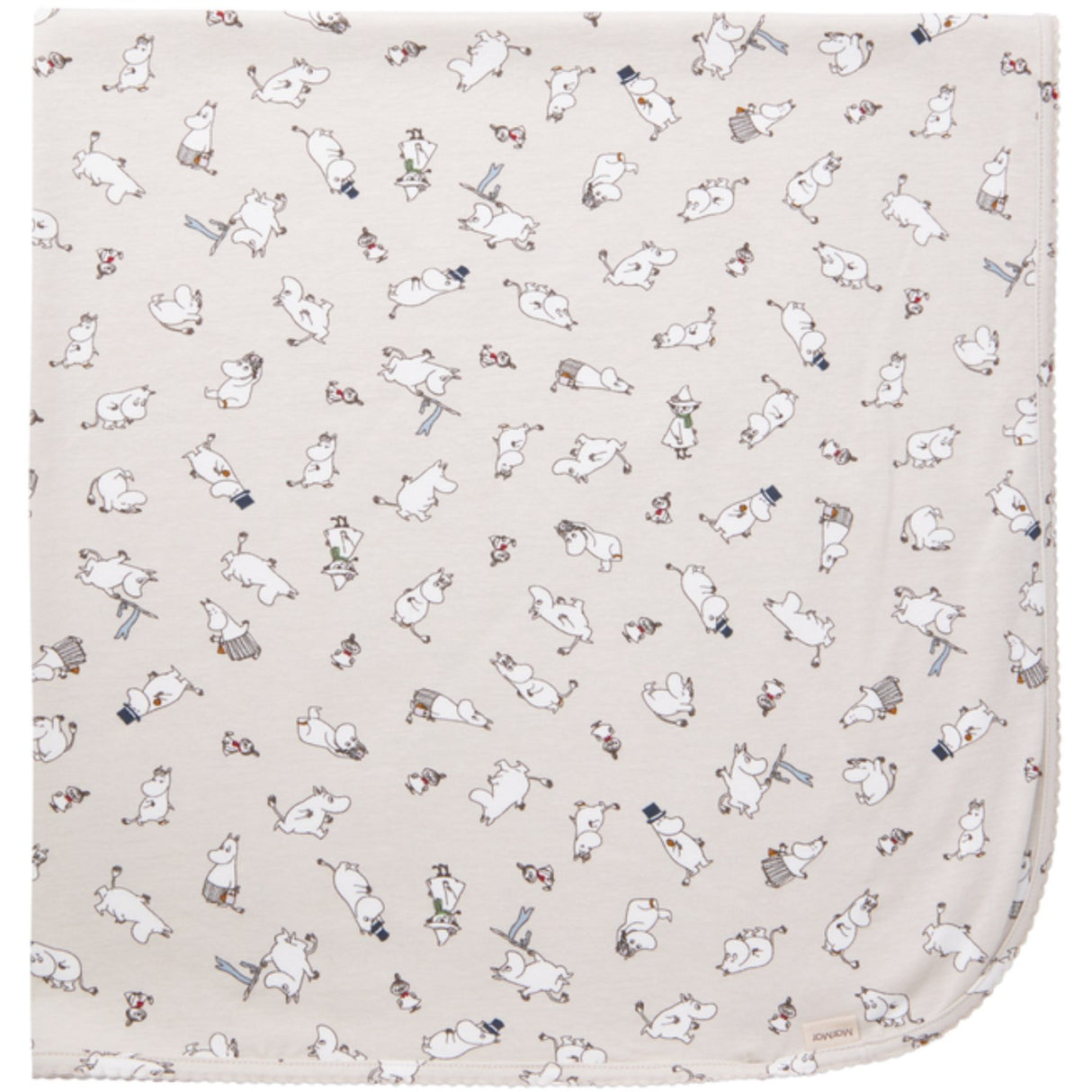 MarMar New Born Modal Smooth Print Moomin Alida Tæppe