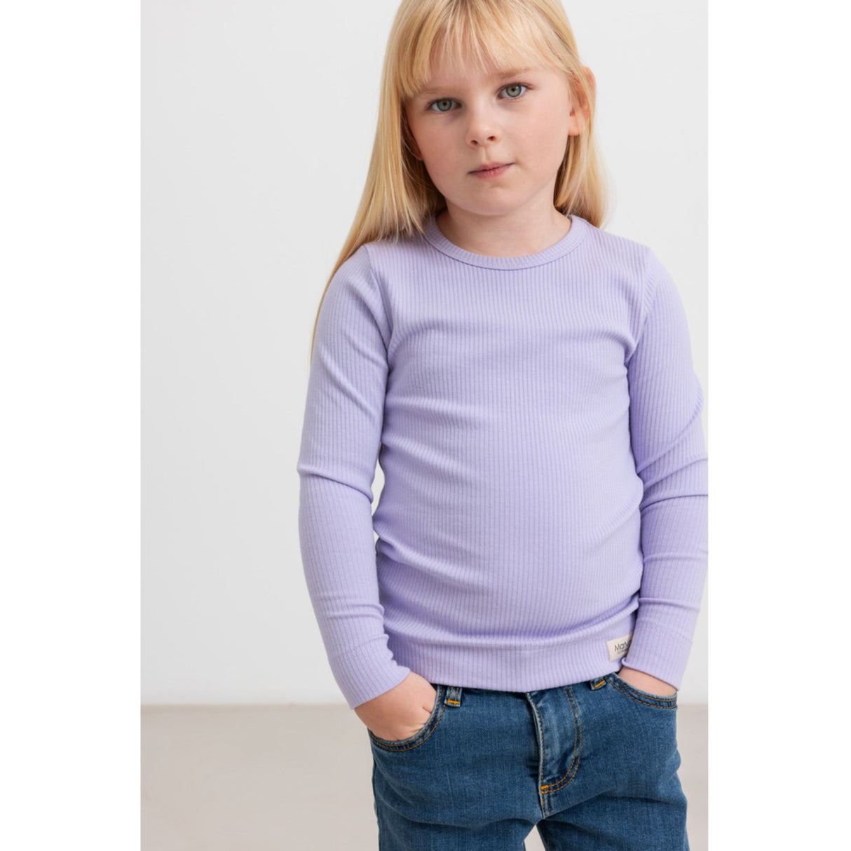 MarMar Modal Soft Lavender Plain Bluse