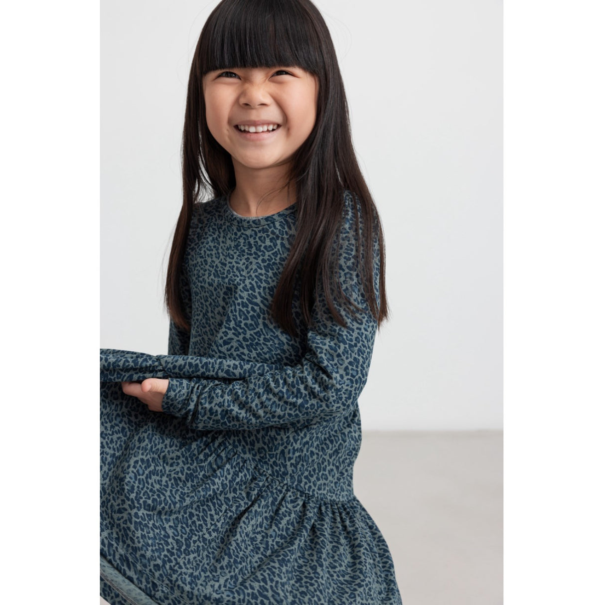 MarMar Leopard Dusty Green Leo Leo Dolly Kjole