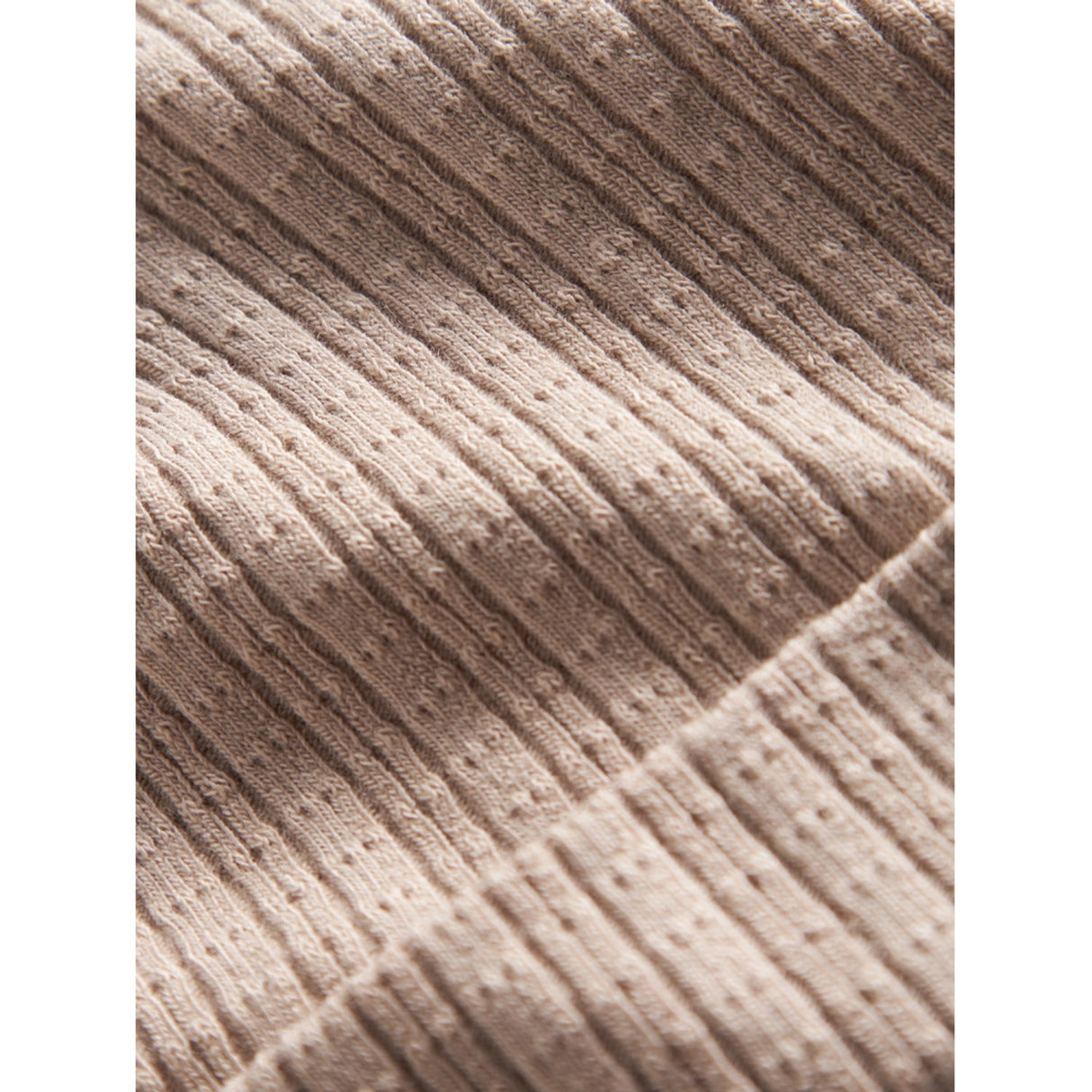 MarMar New Born Modal Pointelle Rib Soft Beige Aiko Hue
