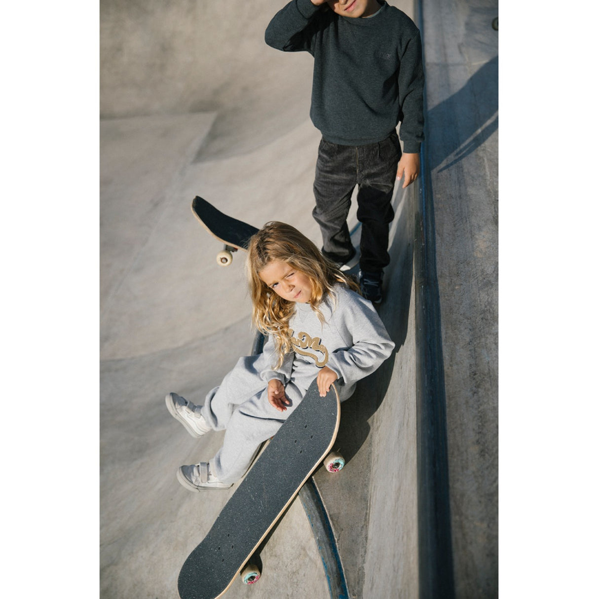 MarMar Double Jersey Light Grey Melange Pelon Bukser