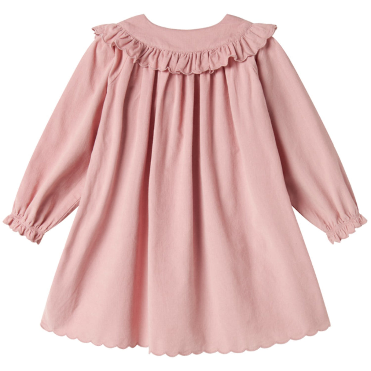 MarMar Fine Cord Soft Berry Delina LS Kjole