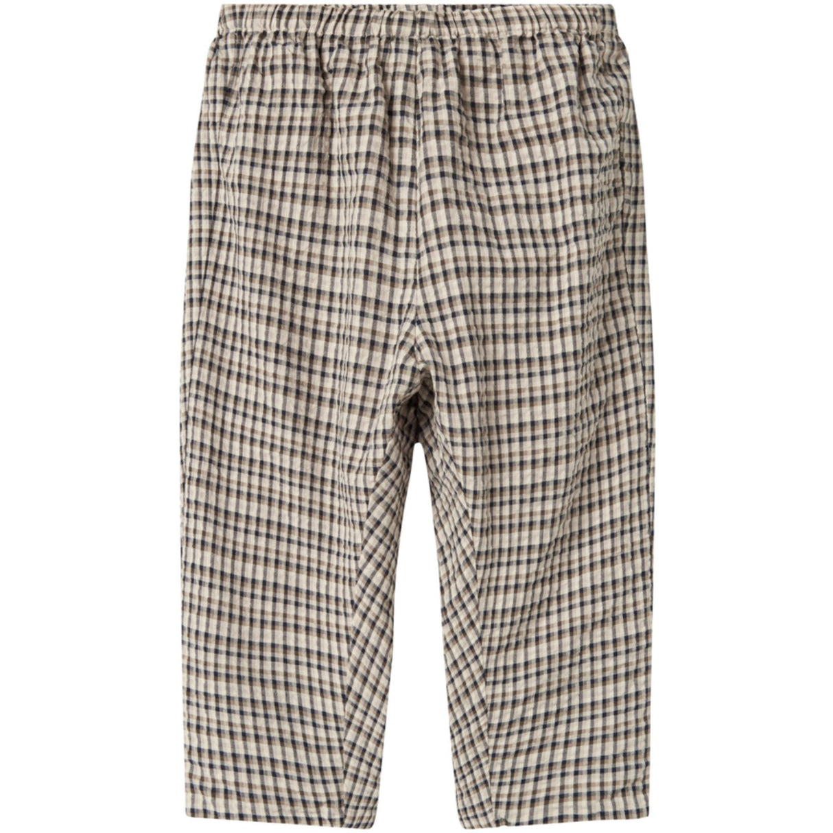 MarMar Seersucker Check Pilot Navy Check Palle Bukser