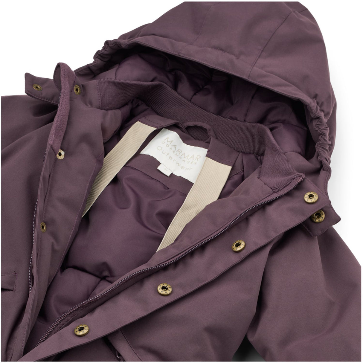 MarMar Tech. Outerwear Solid Deep Plum Ollie Dragt