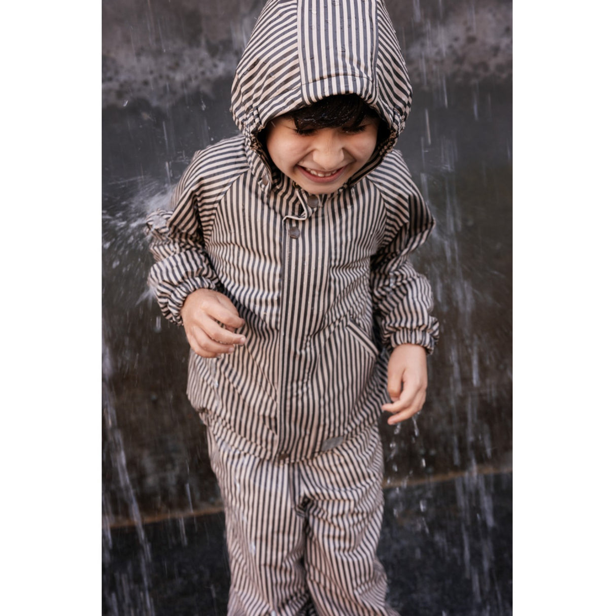 MarMar Rainwear Brown Stripe Oddy Sæt