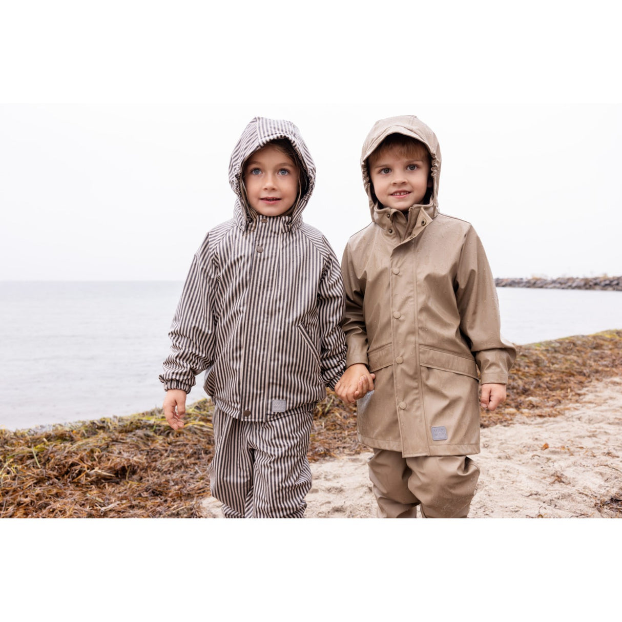 MarMar Rainwear Brown Stripe Oddy Sæt
