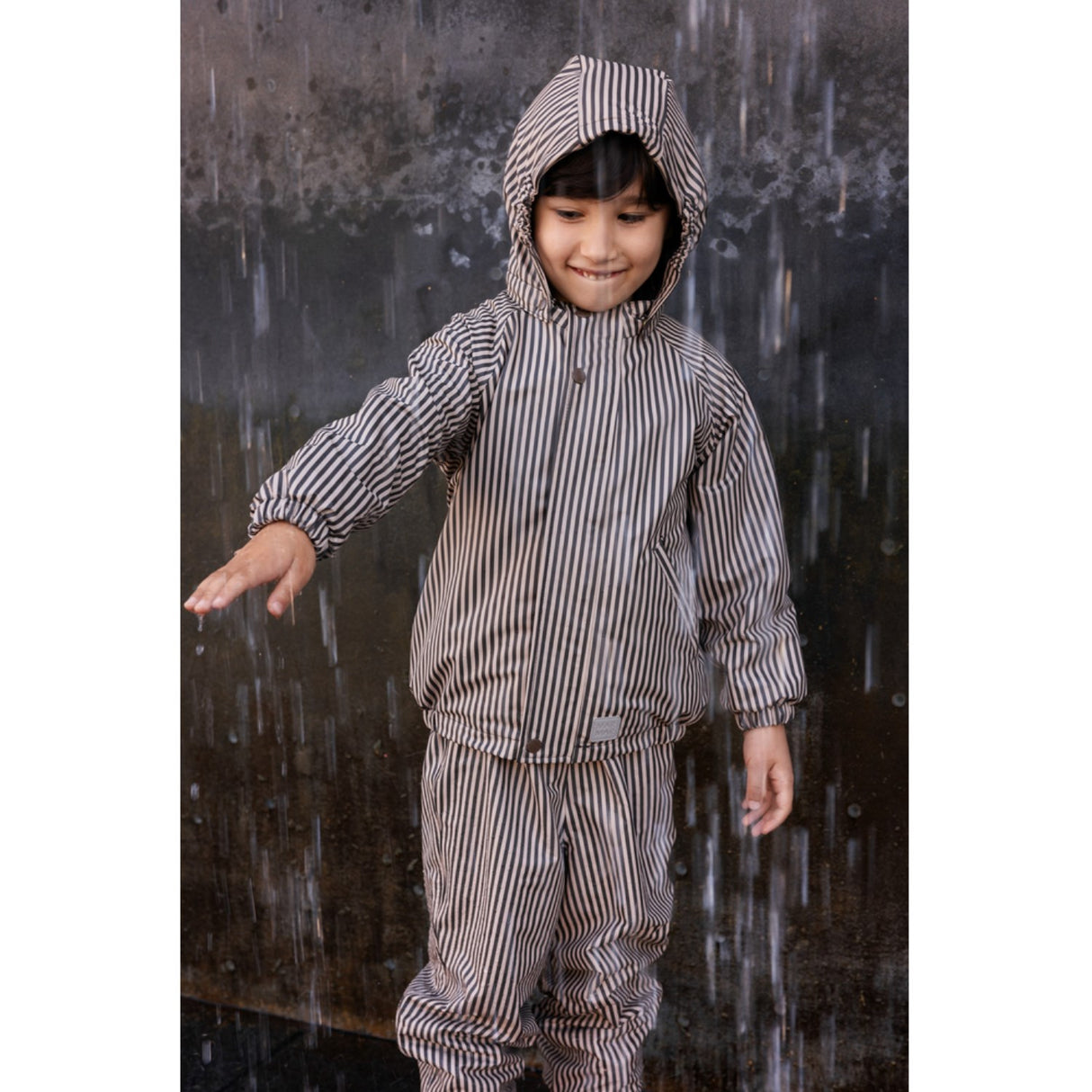 MarMar Rainwear Brown Stripe Oddy Sæt