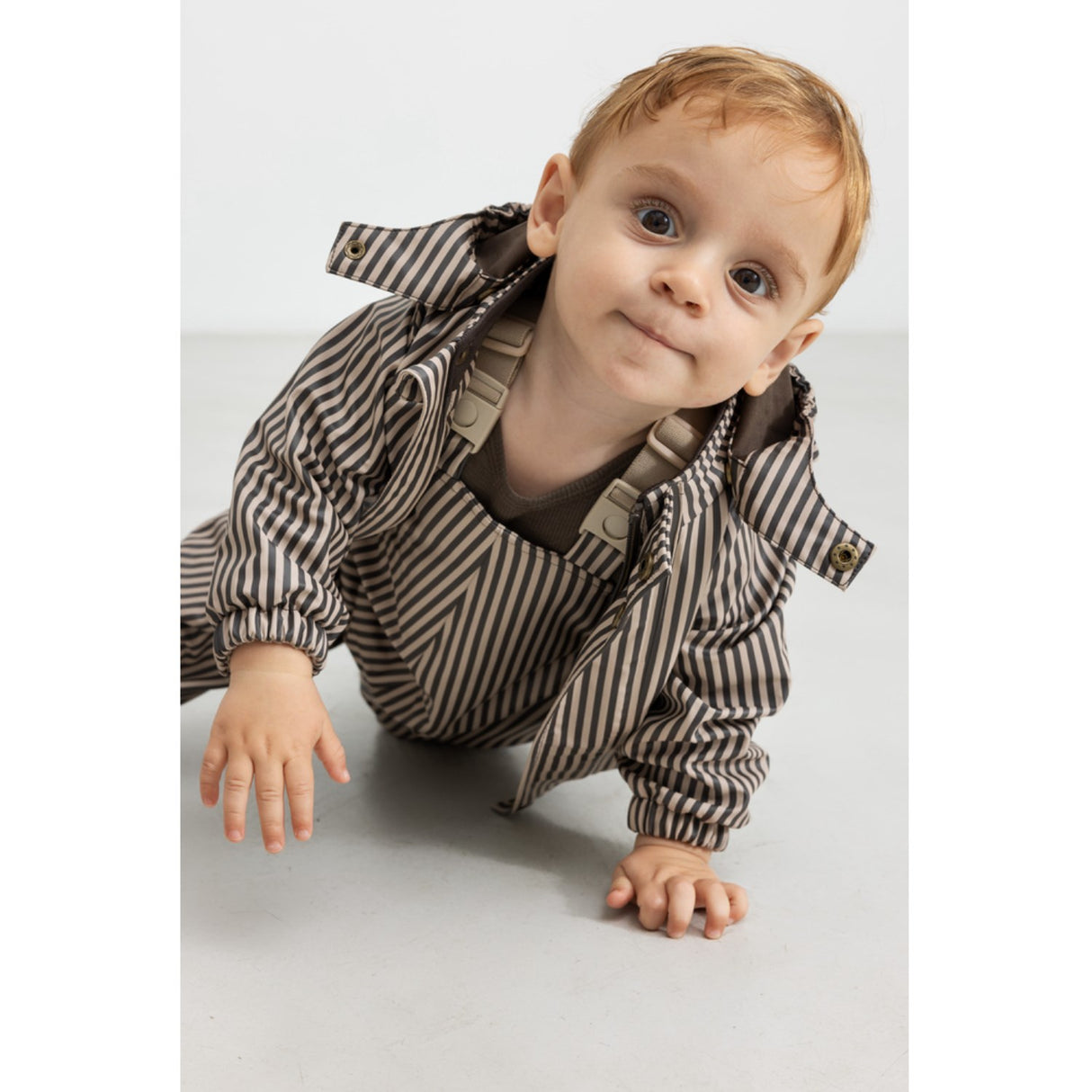 MarMar Rainwear Brown Stripe Oddy Sæt